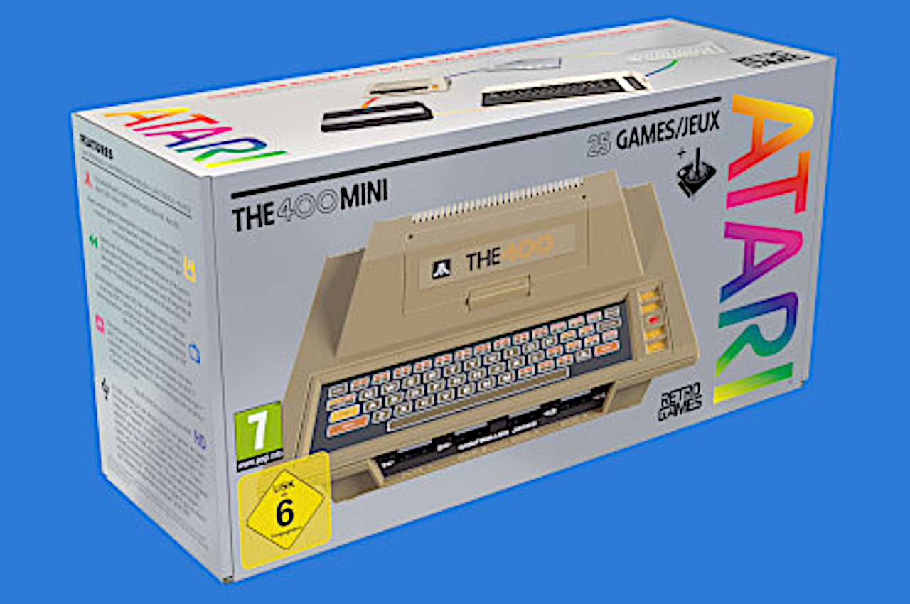 ATARI 400 Mini，游戏机，电子产品，创意，