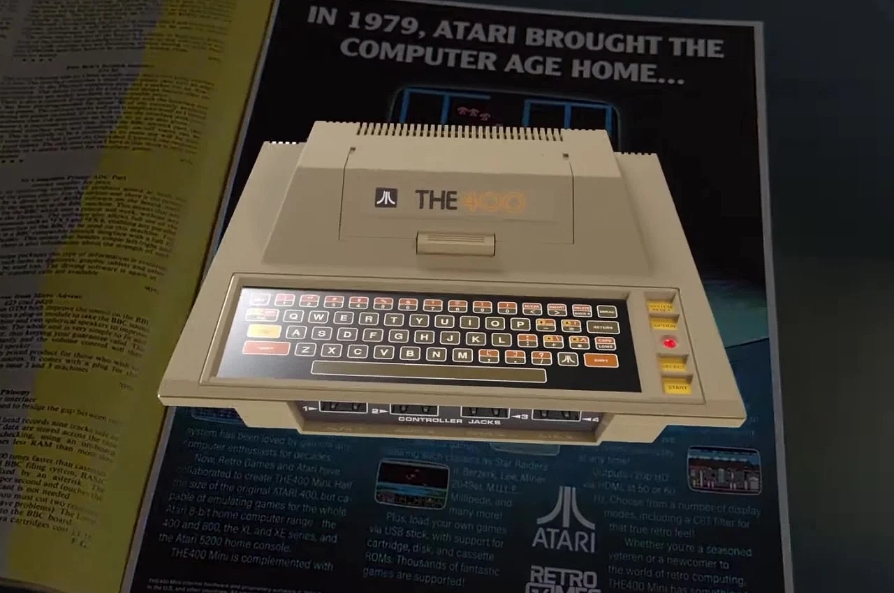 ATARI 400 Mini，recreational machines，electronic product，originality，