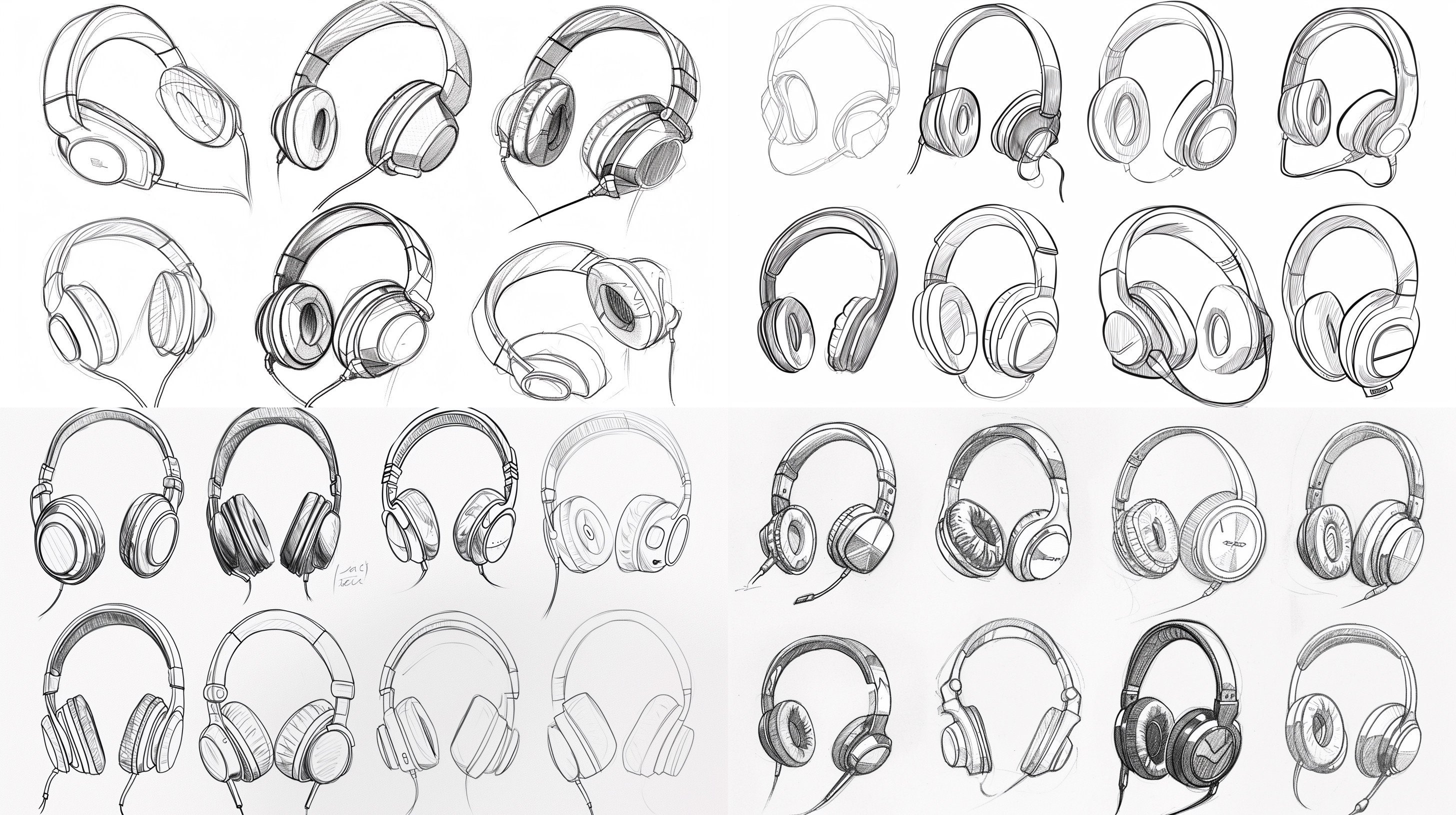 industrial design，AI Assisted，product，sketch，