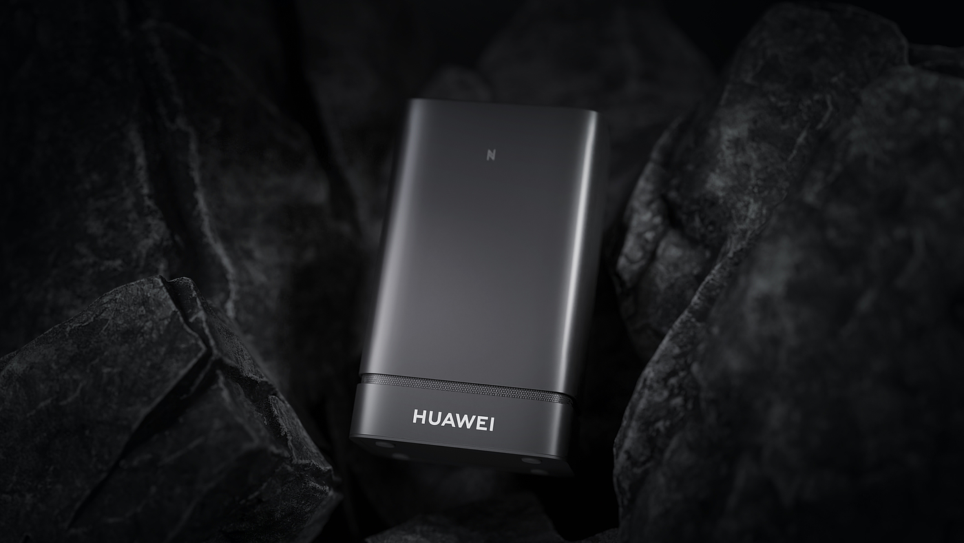 product design，Huawei，Minimalist，Intelligent Gateway ，Product packaging，Product Poster，