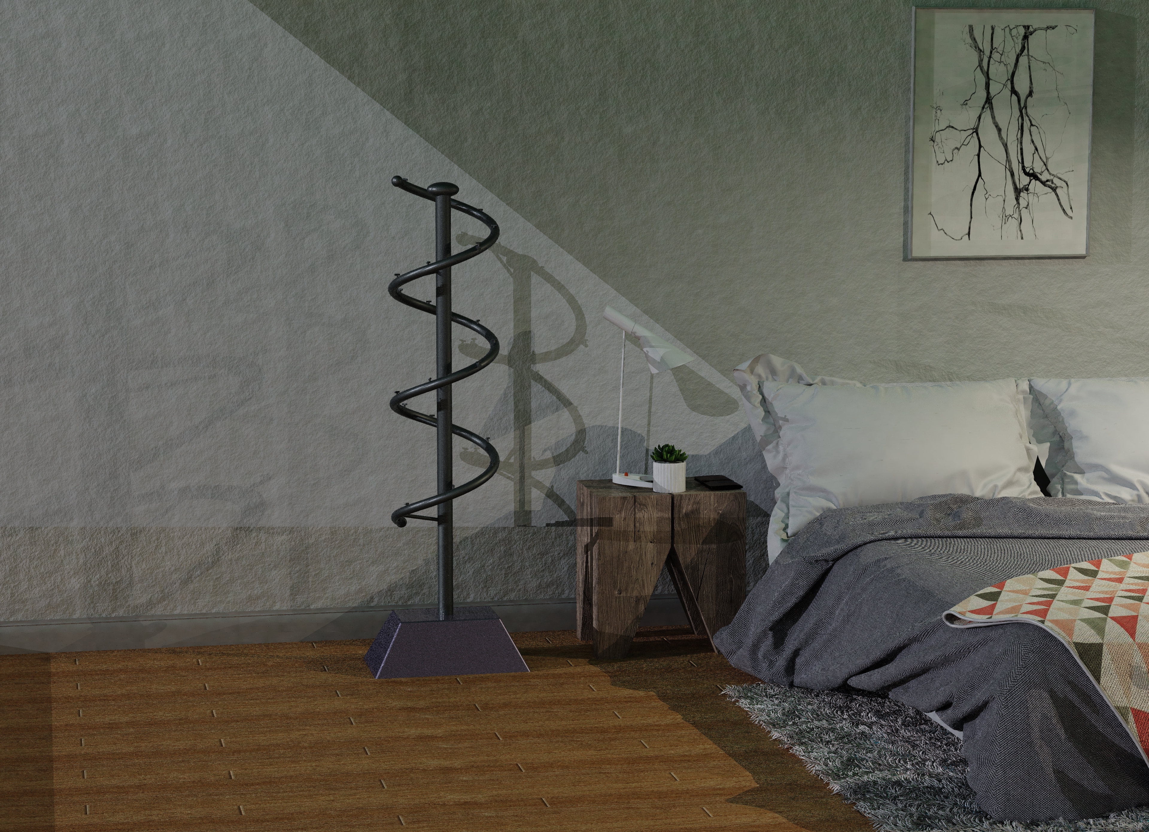 furniture design ，solid wood home，Product appearance design，