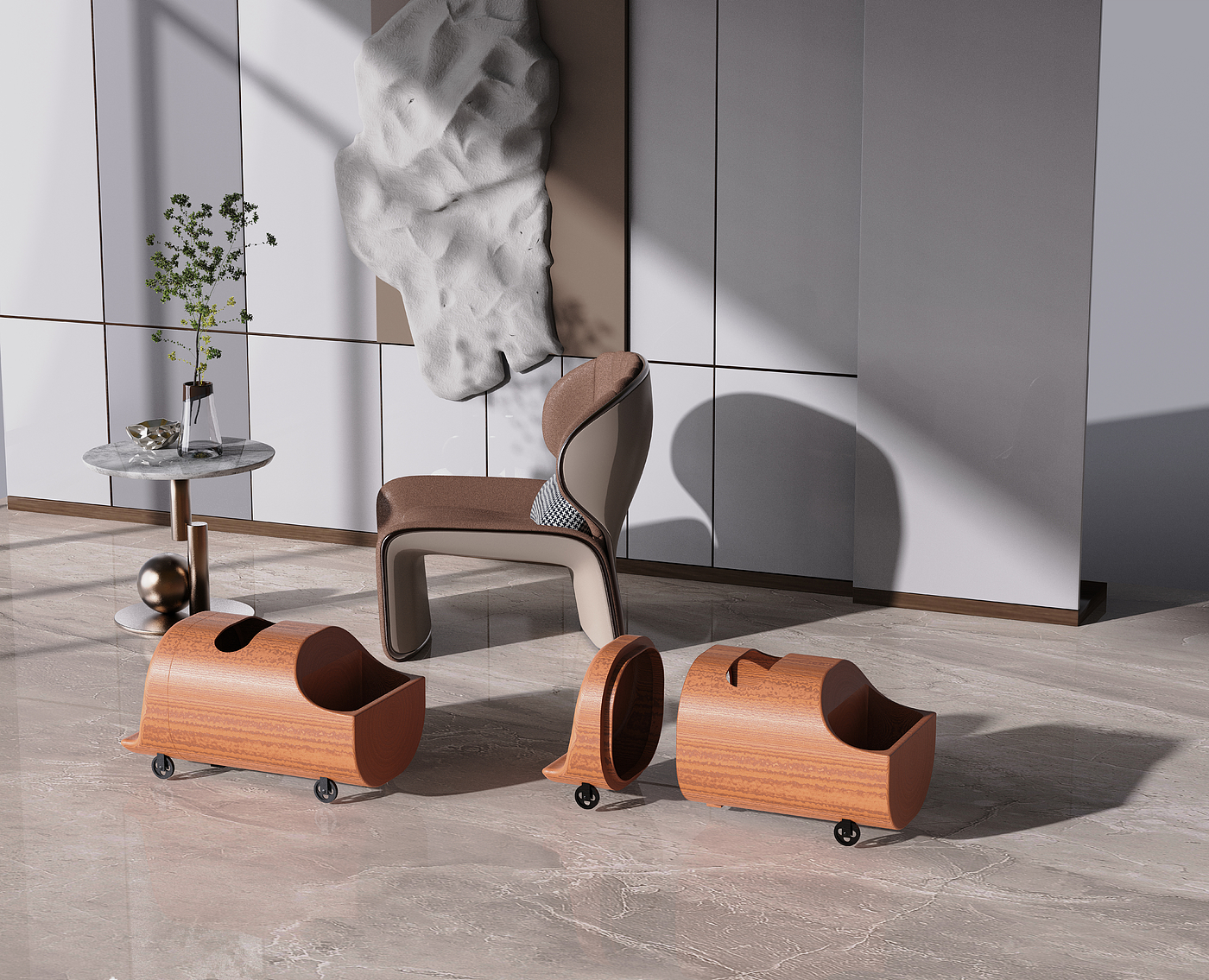 furniture design ，solid wood home，Product appearance design，