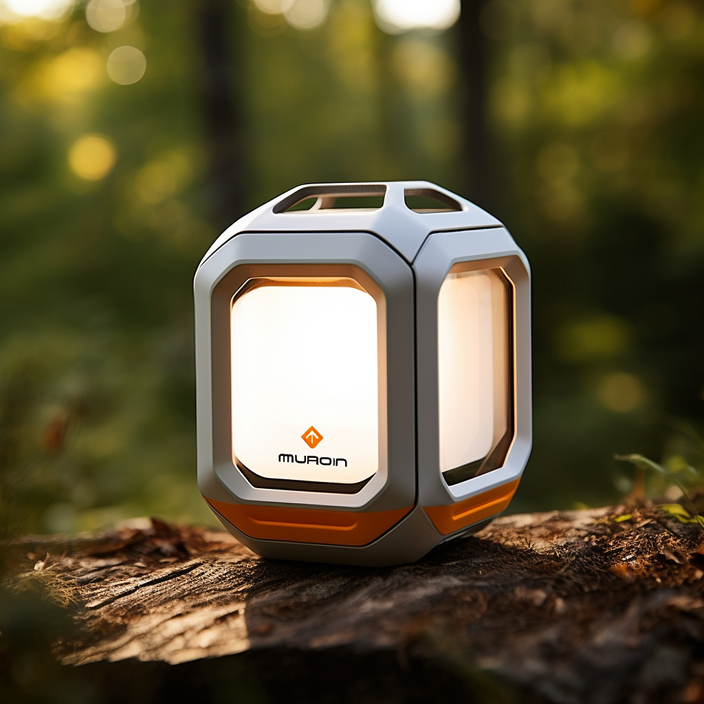 Camping lamp，outdoors，camping，Product appearance design，AIGC，