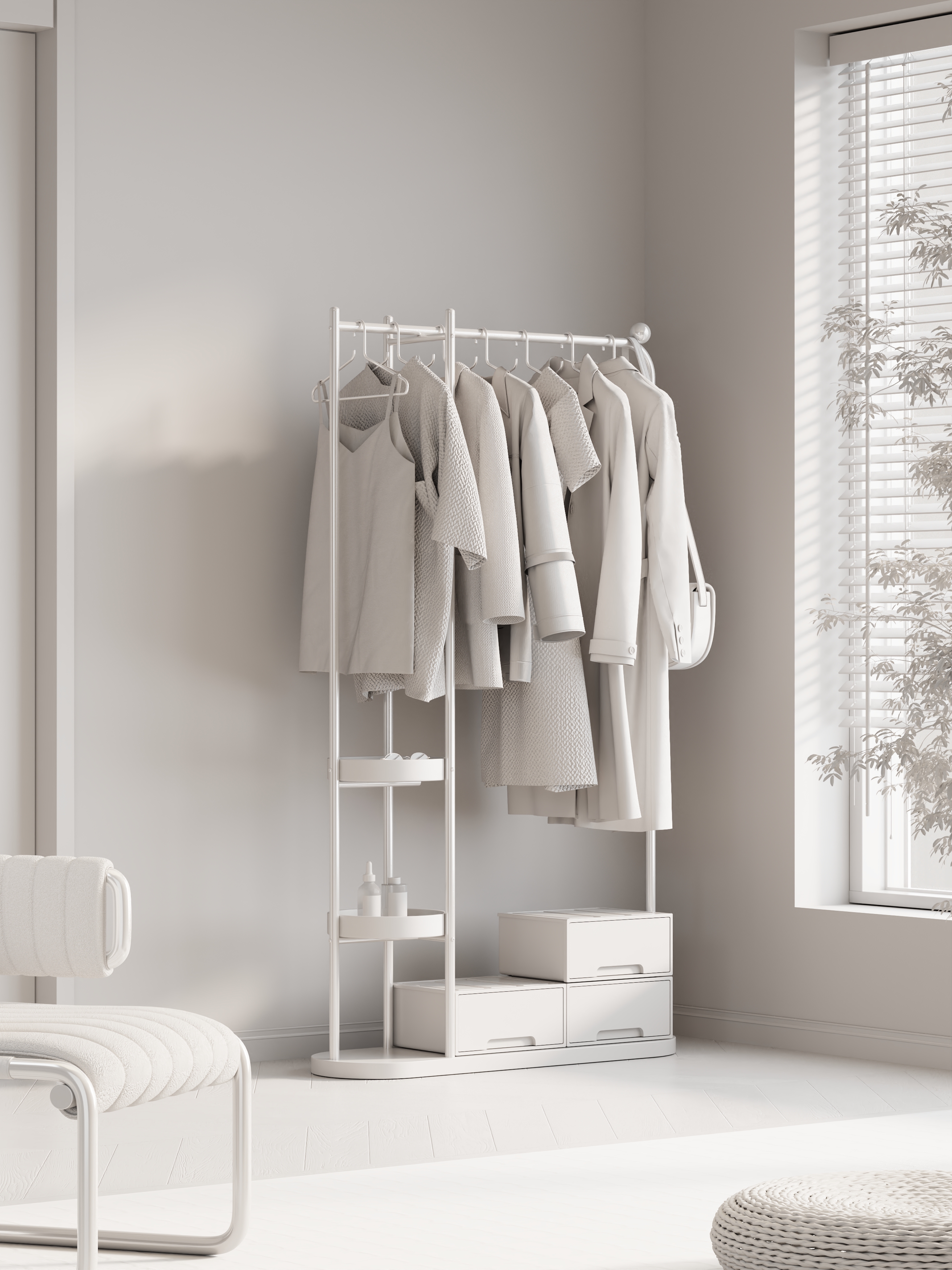 Coat rack，design sketch，Design，furniture design ，