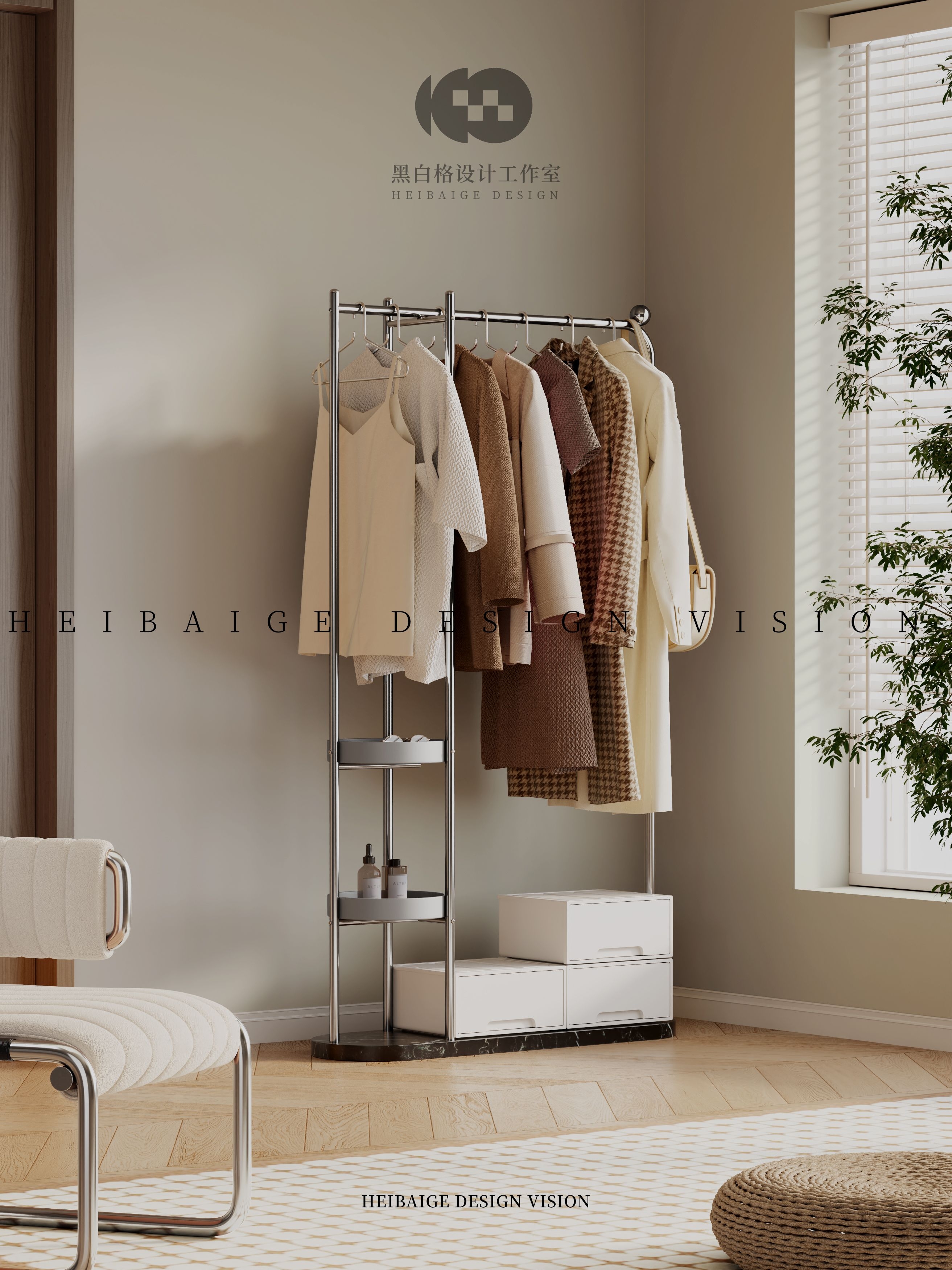 Coat rack，design sketch，Design，furniture design ，