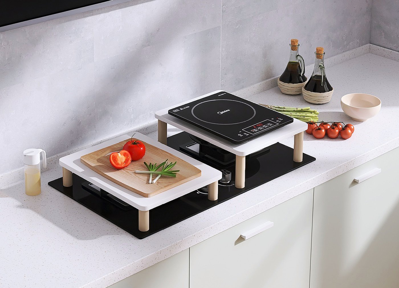 Induction cooker rack, bracket, gas stove cover, cover plate gas stove，