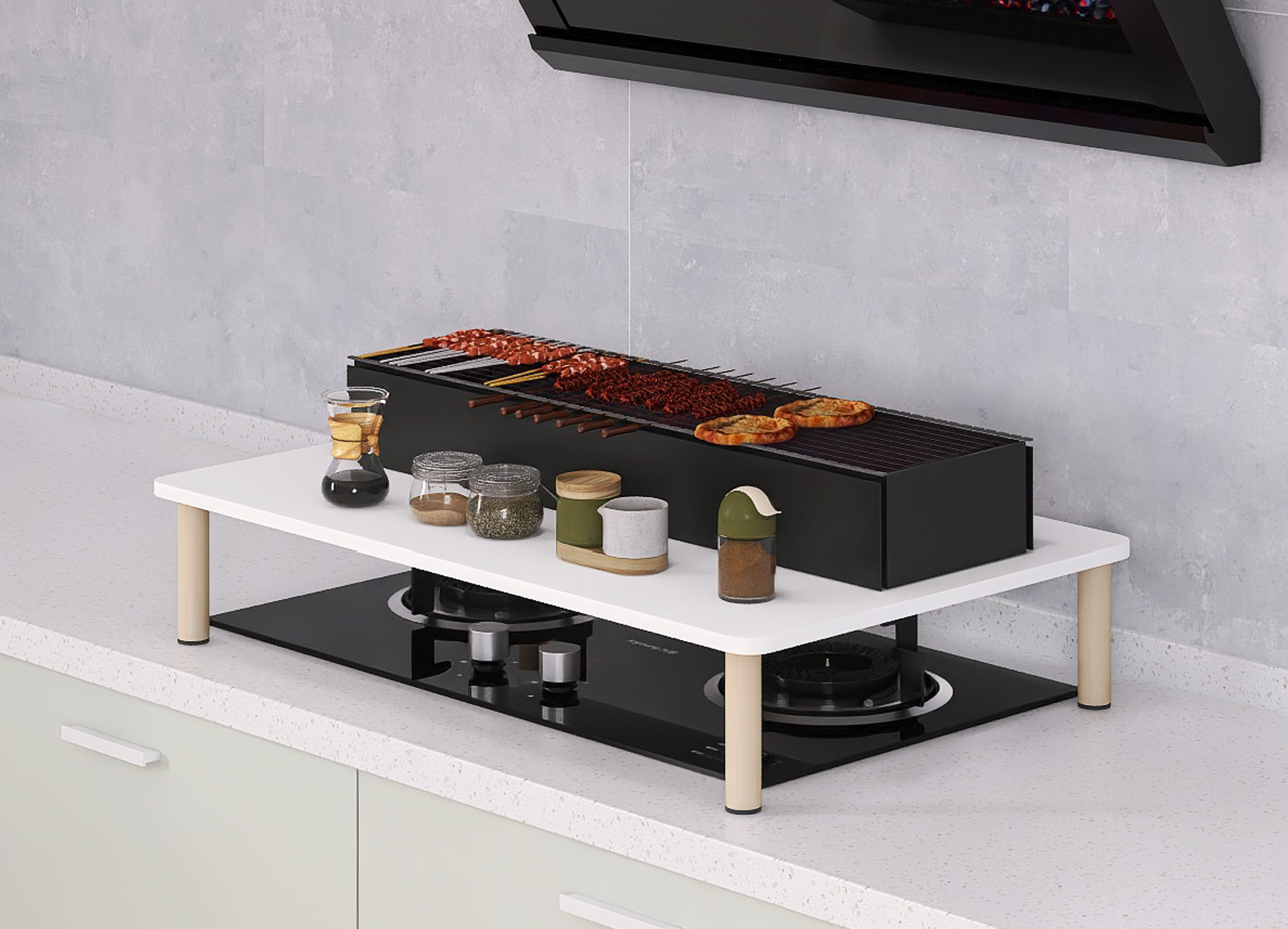 Induction cooker rack, bracket, gas stove cover, cover plate gas stove，