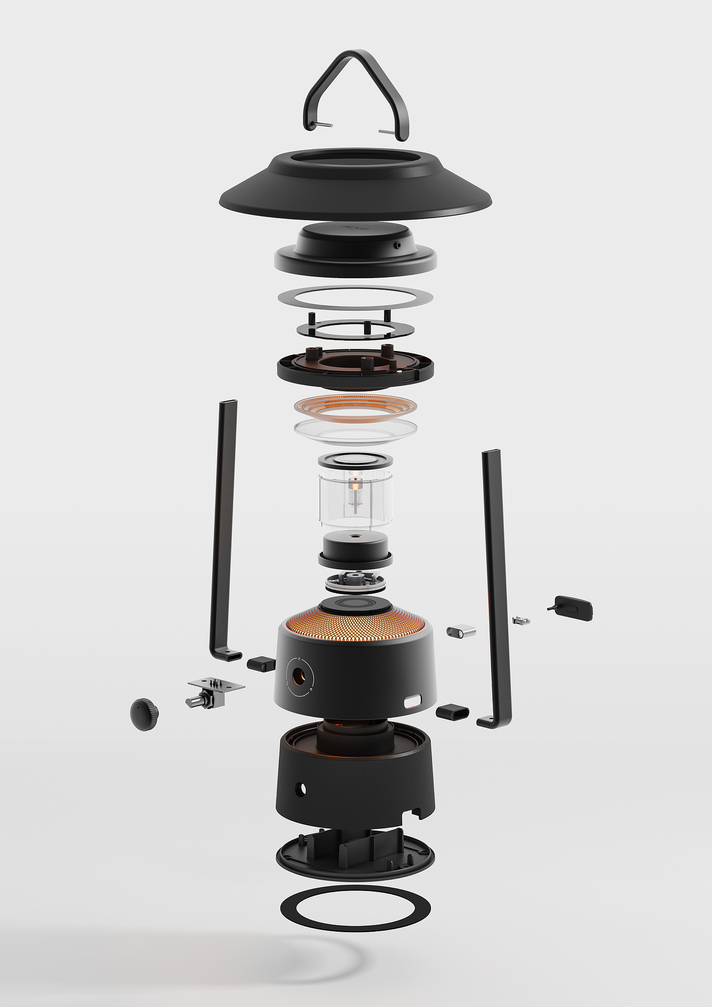Zero-to-One Design，Outdoor camping lamp，product design，industrial design，Minimalist design ，Outdoor supplies，lamp，0-1 design，