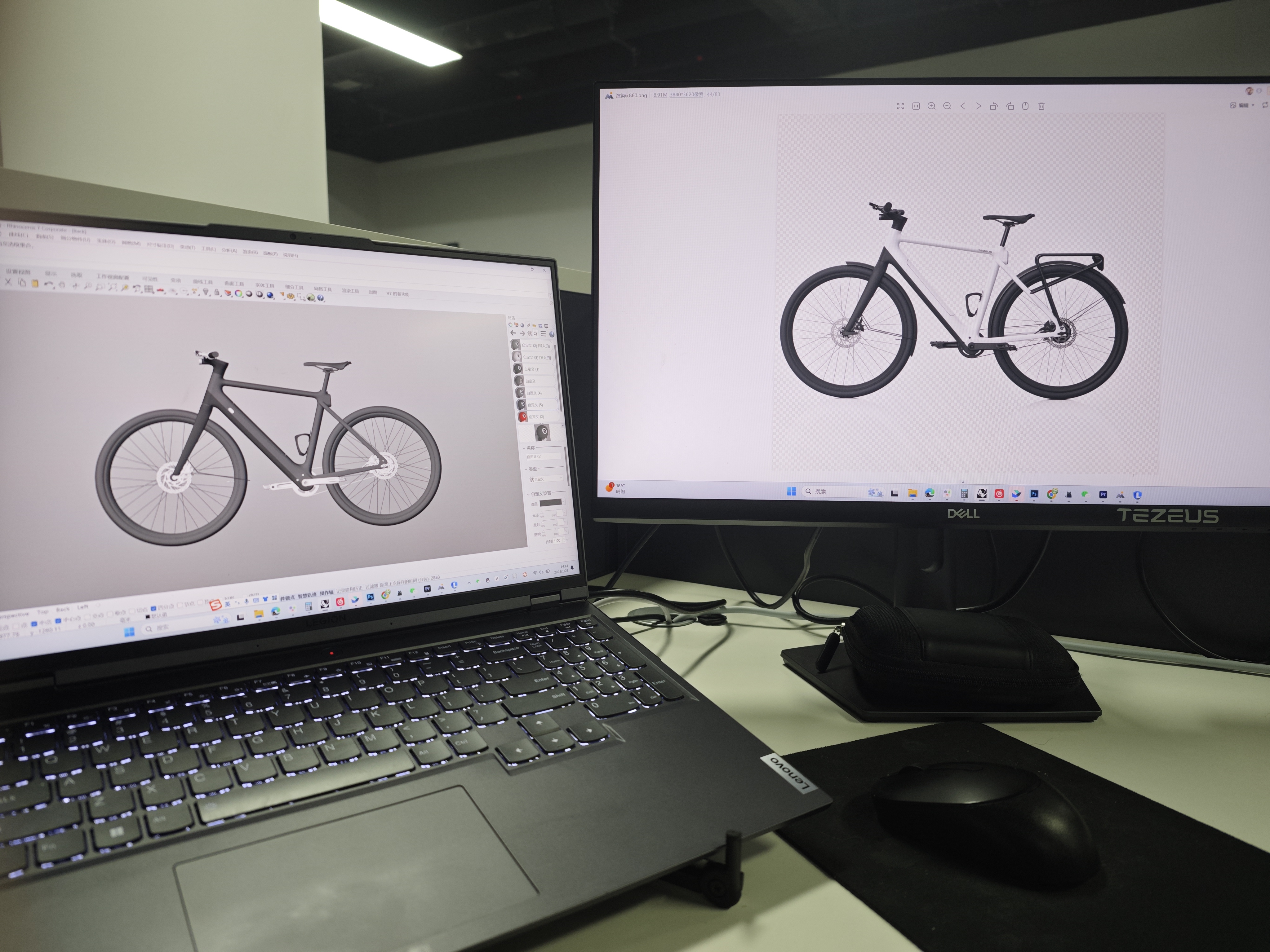 eBIKE，Electric power assisted bicycle，environment protection，Bicycle，tezeus，Appearance design，fashion，