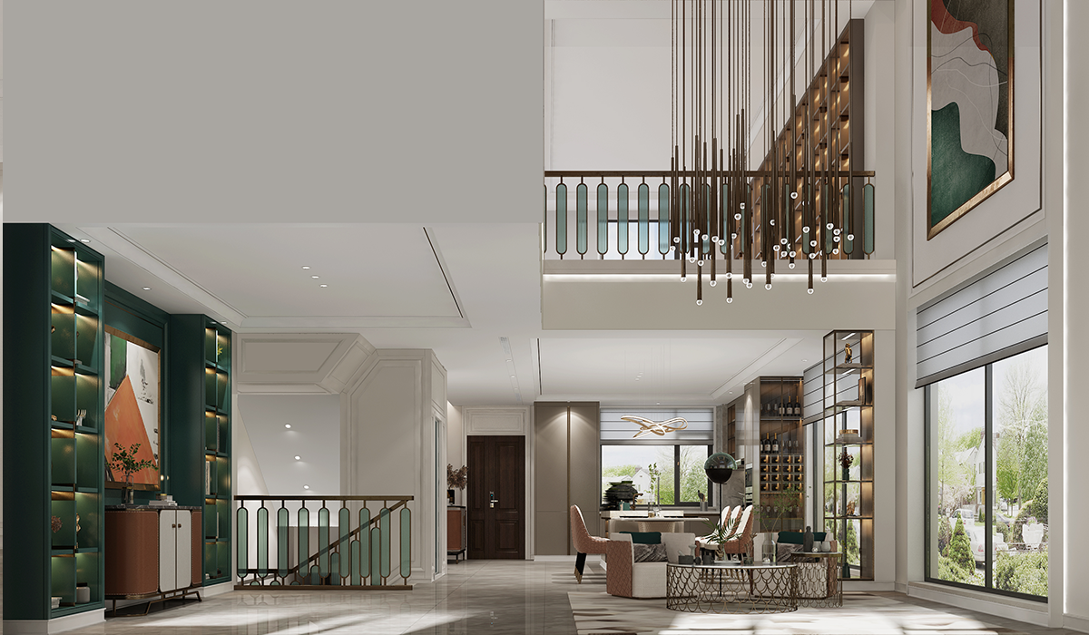 Model Room Design of Sales Office，