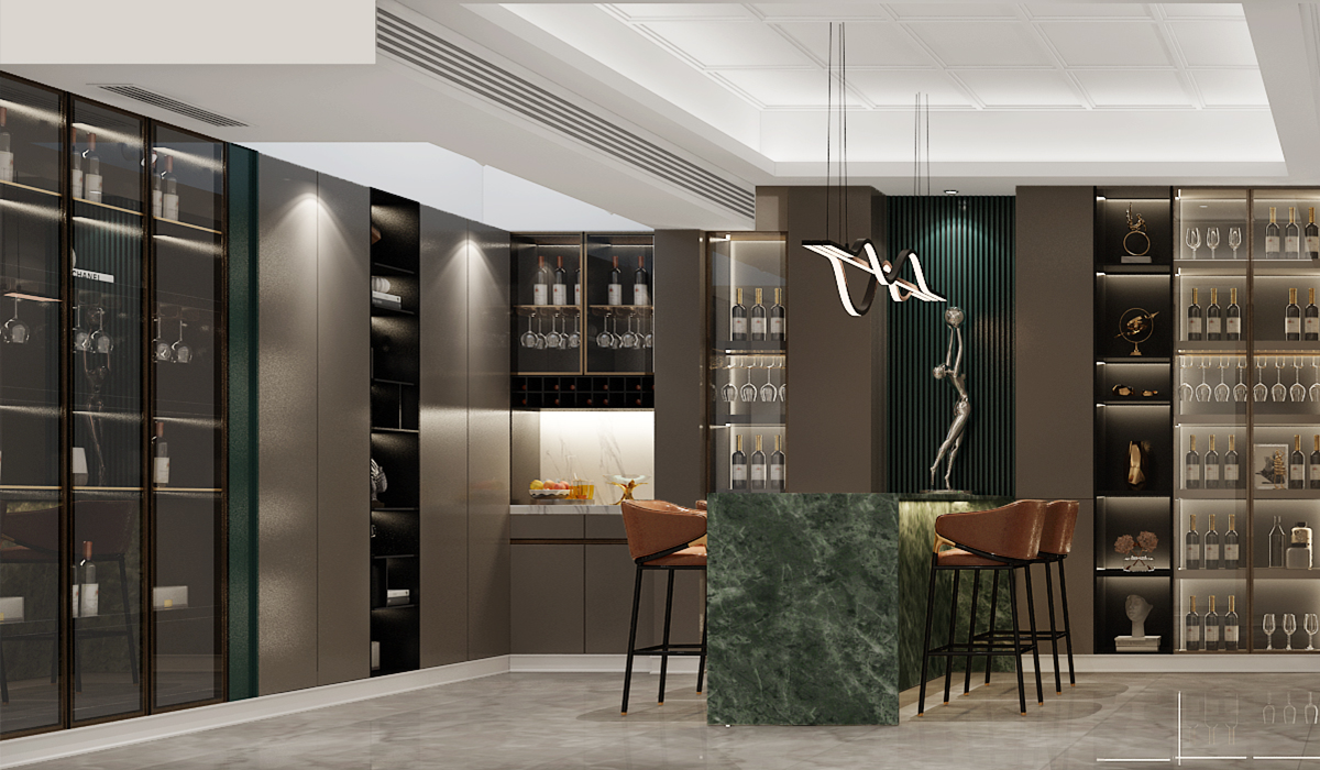 Model Room Design of Sales Office，