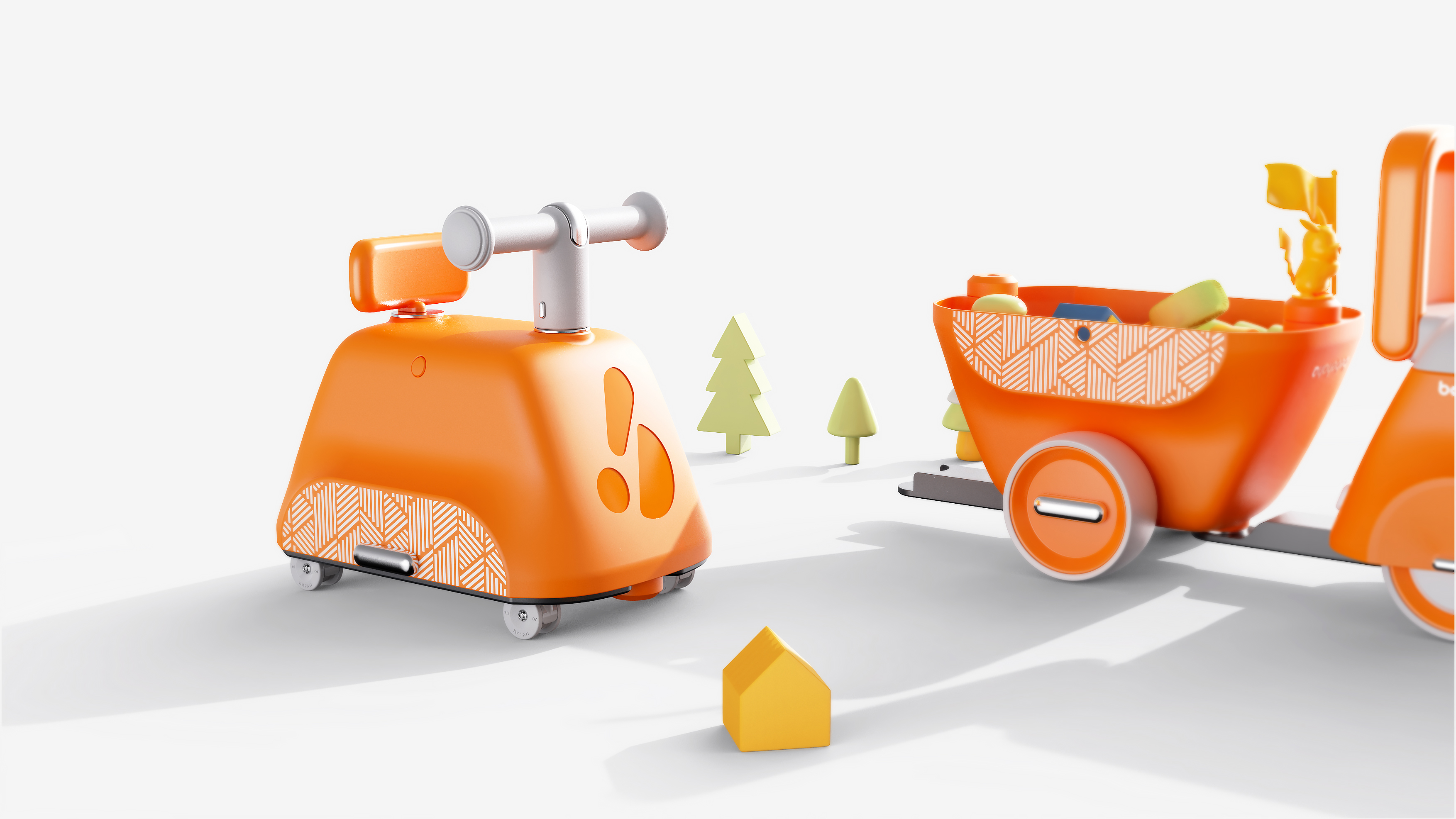 industrial design，Creative design，Appearance design，Structural design，Stroller design，Children's scooter，