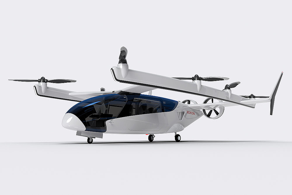 Honda eVTOL，Transportation and Transportation，Mobile Ecosystem，2023 Red Dot Design Concept Award，