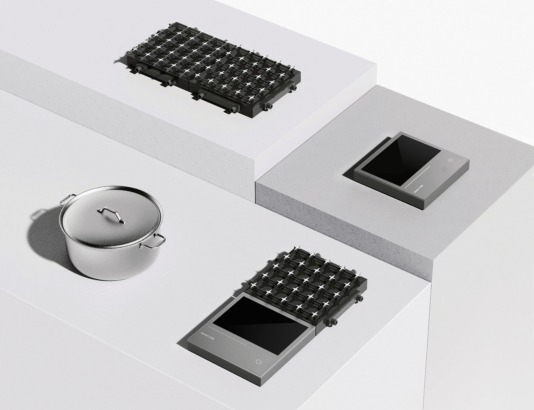Magic Cube，Modular Cooking Oven，kitchenware，2023 Red Dot Design Concept Award，