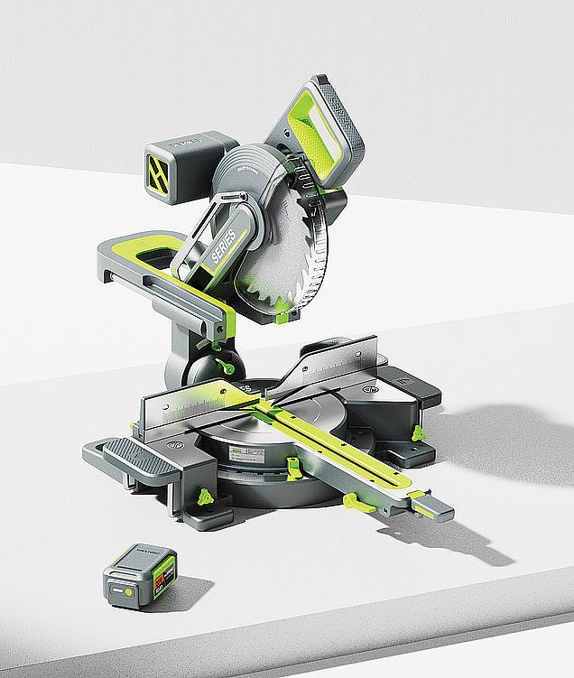 Transformers，double bevel compound miter saw，Portable tools，2023 Red Dot Design Concept Award，