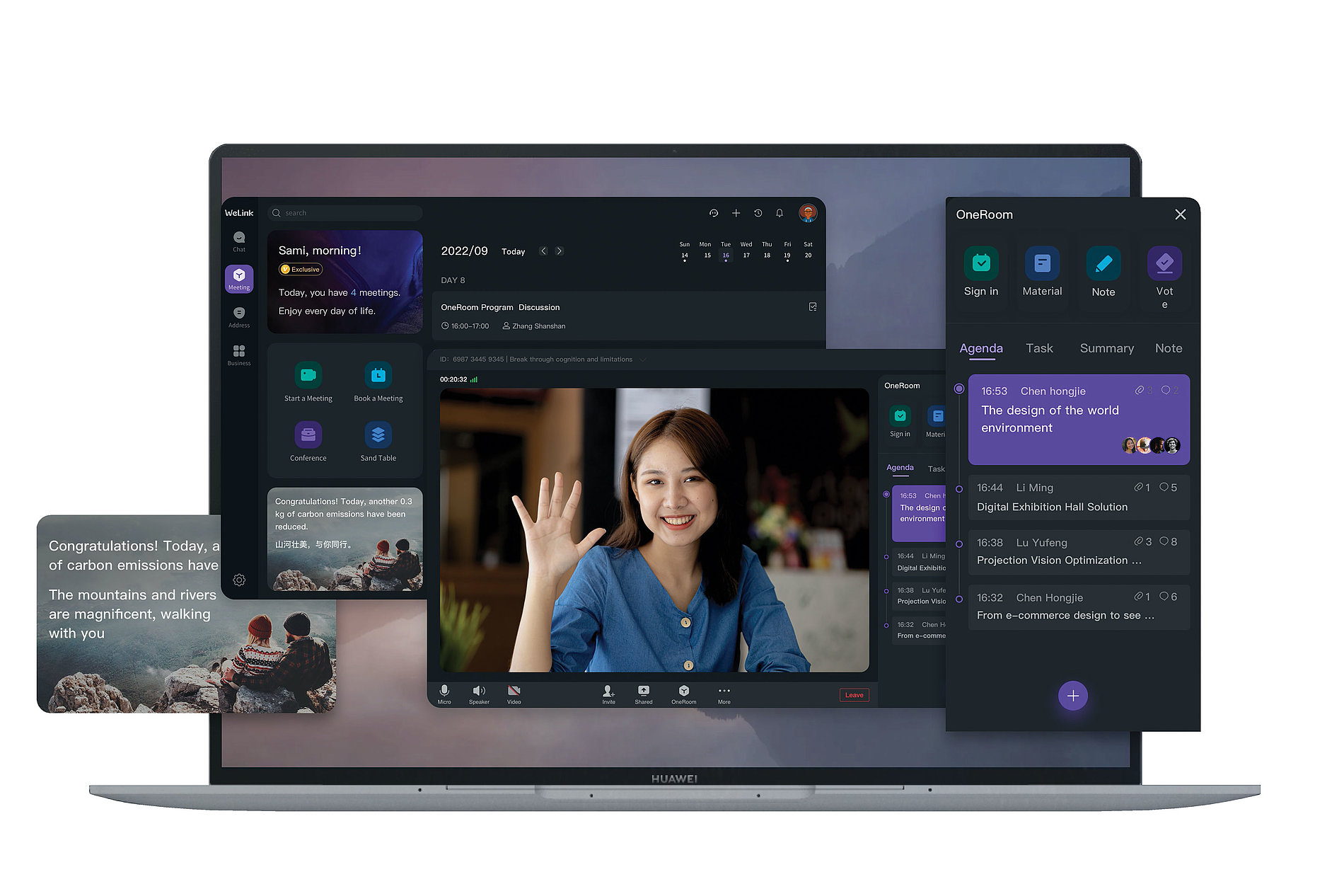 Welink Oneroom，Conference whole process experience service，New office model，2023 Red Dot Design Concept Award，