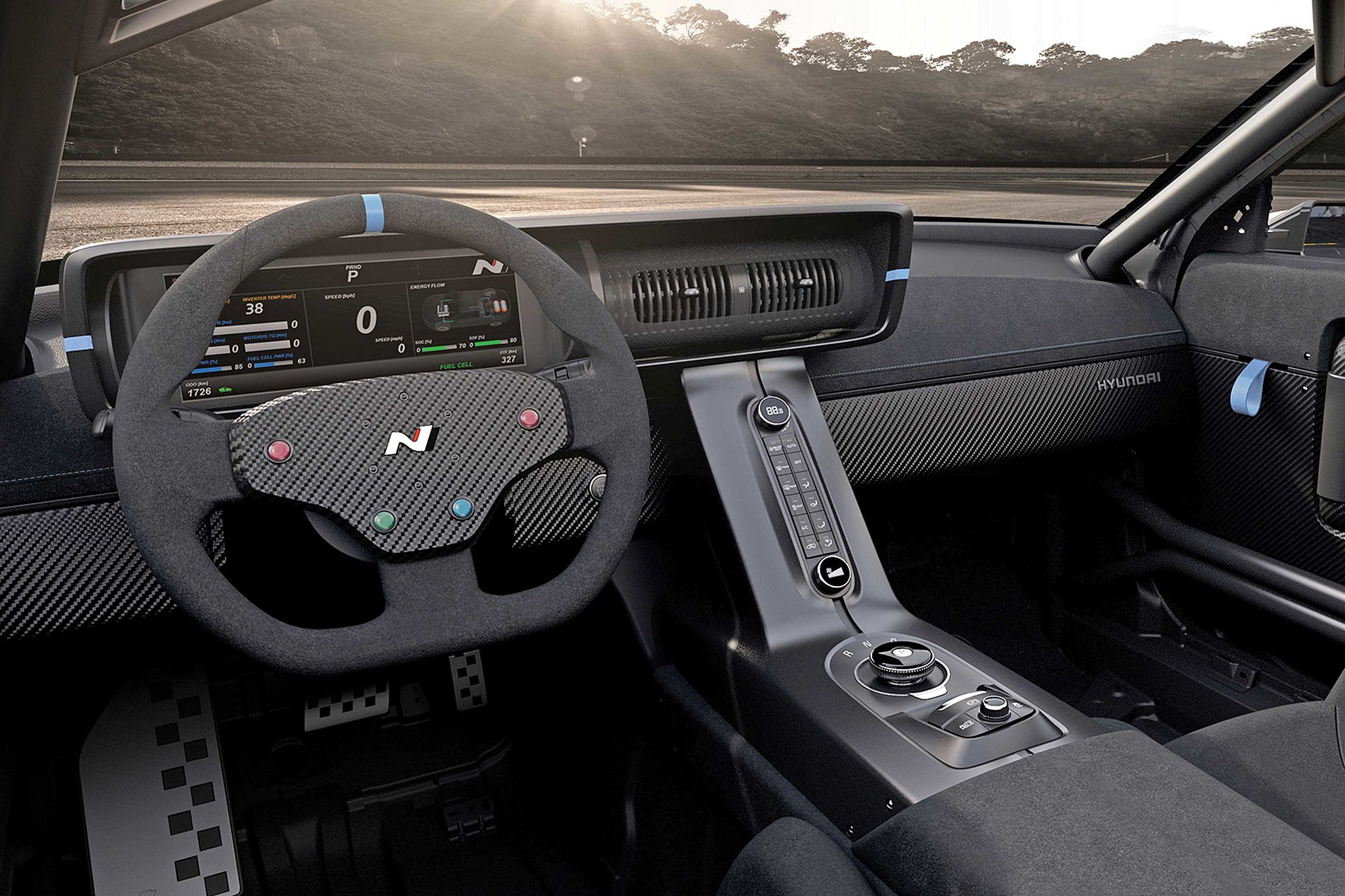 N Vision 74，Hydrogen electric hybrid vehicle，sustainable，2023 Red Dot Design Concept Award，