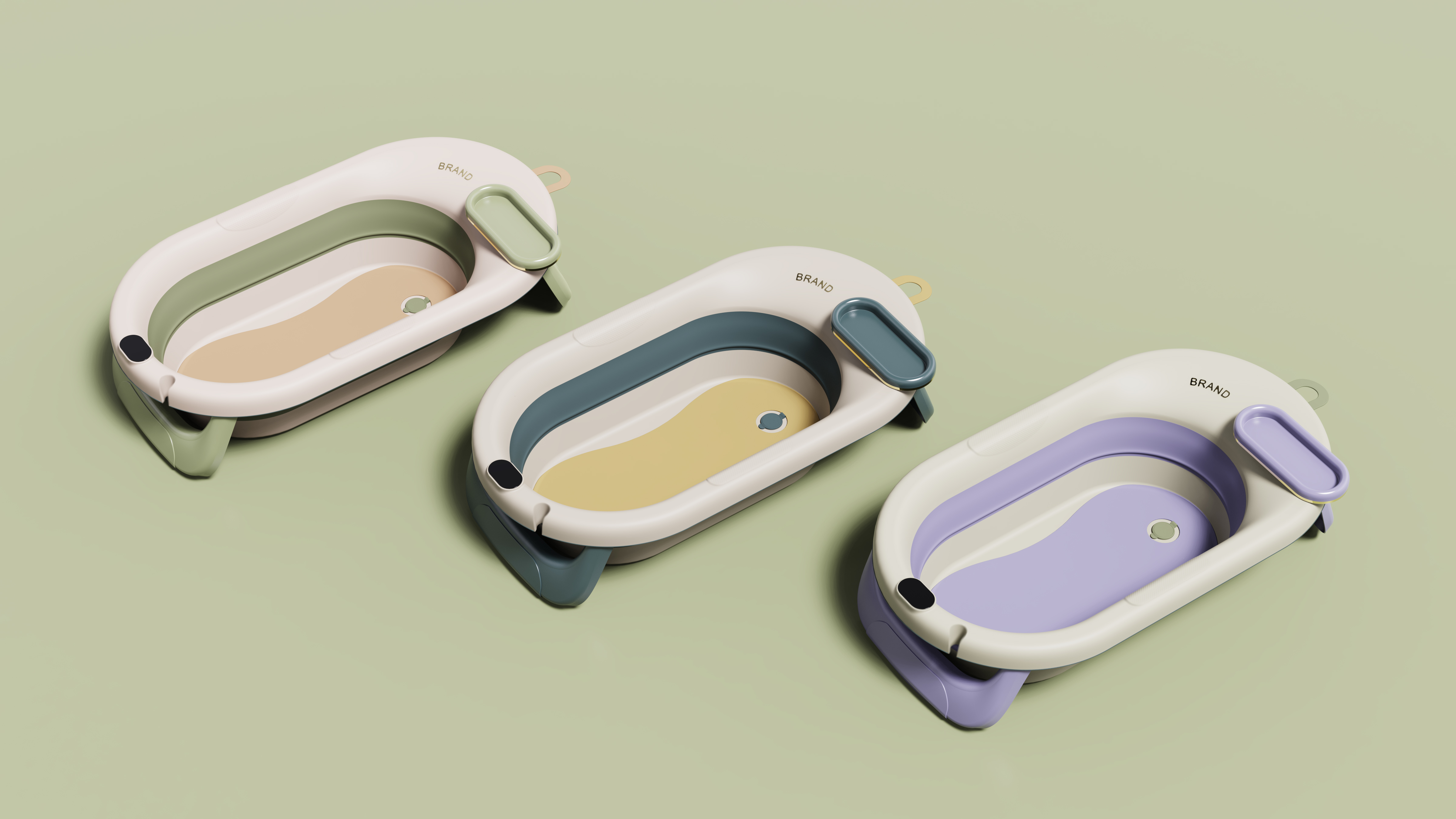 Folding bathtub，Maternal and infant products，