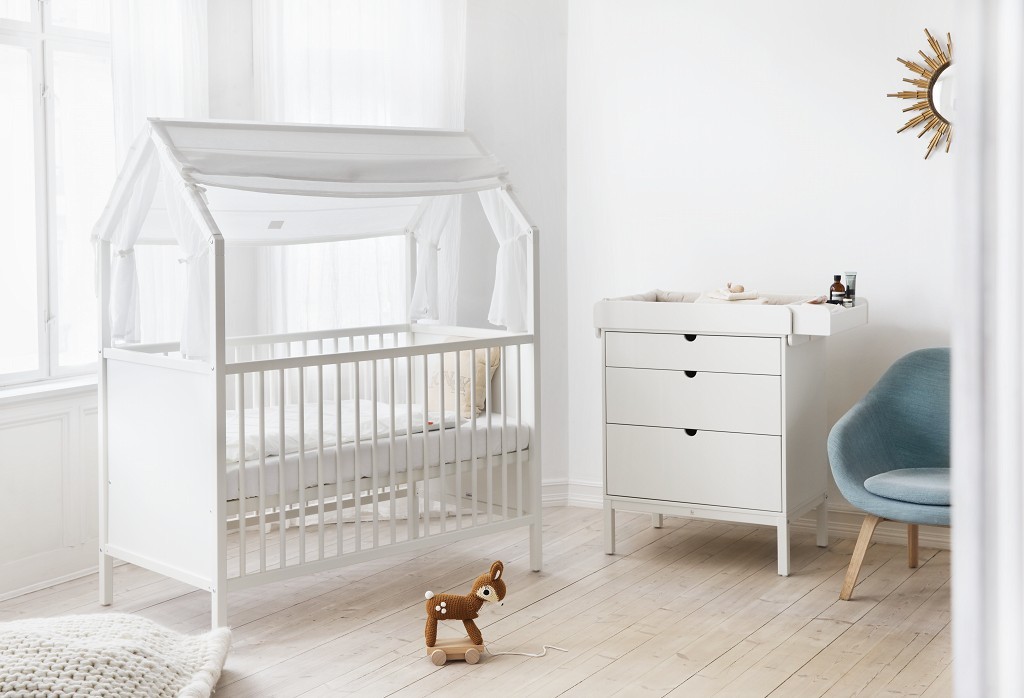 Northern Europe，children，furniture，Home Furnishing，Bed，desk，Lockers，