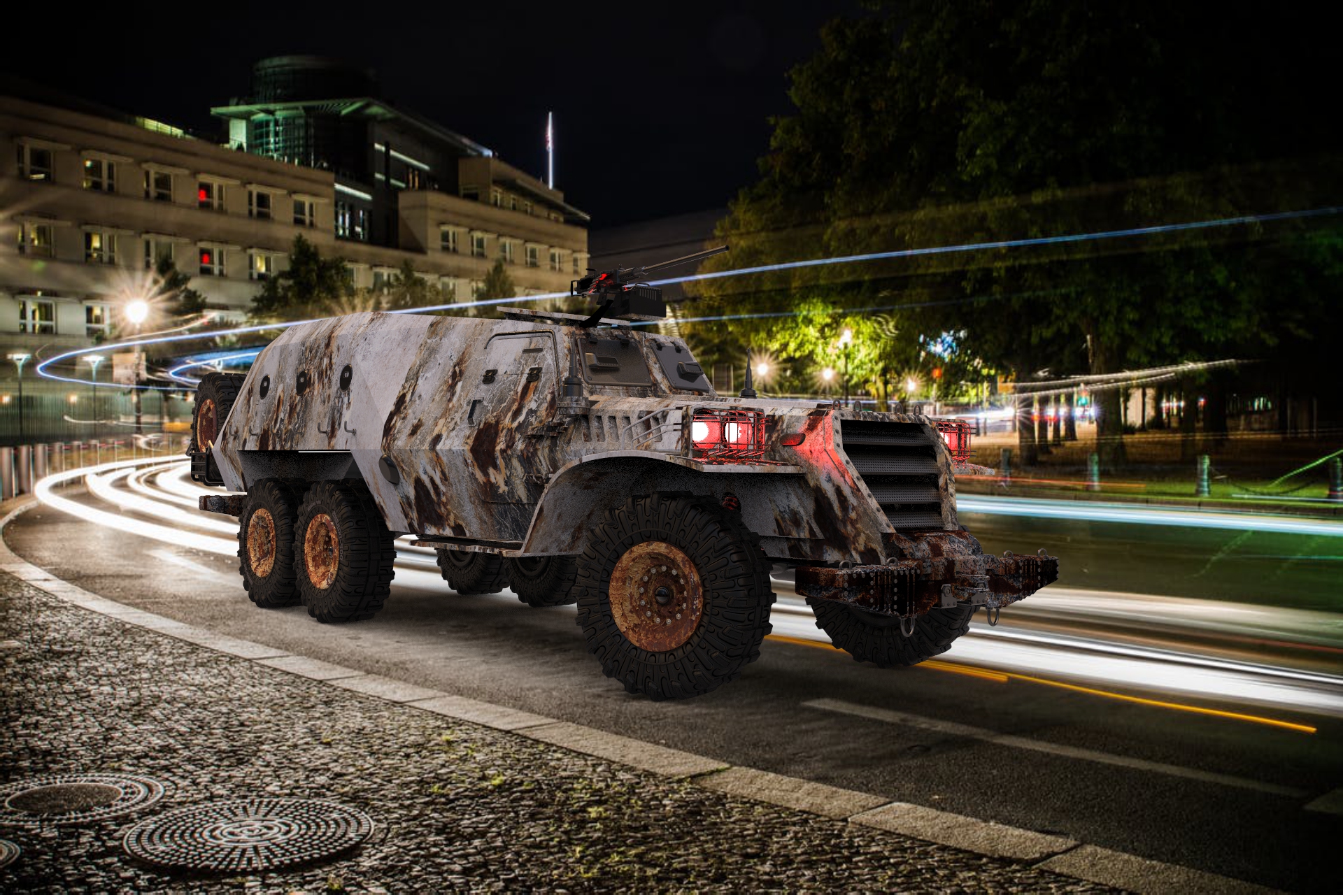 Armored car，