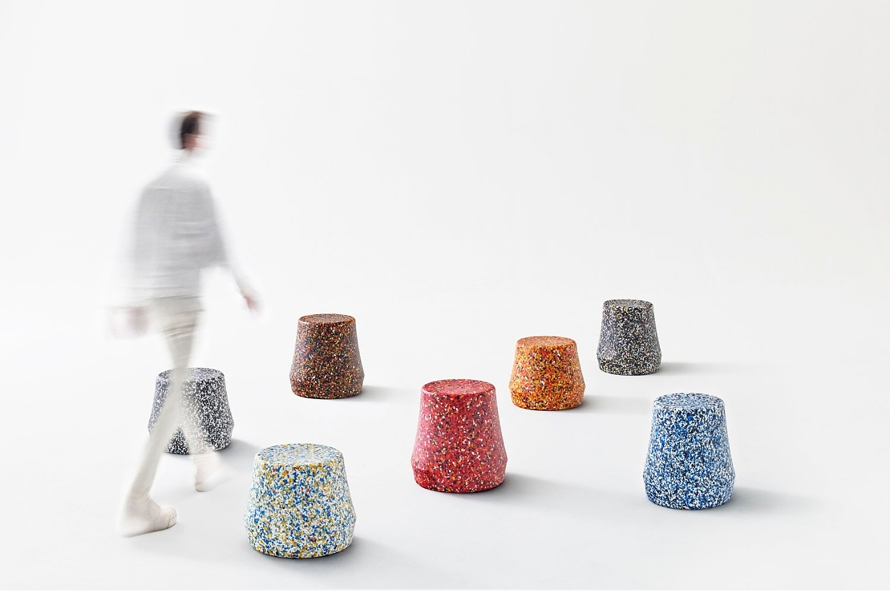 stool，Plastic，recovery，product design，furniture，