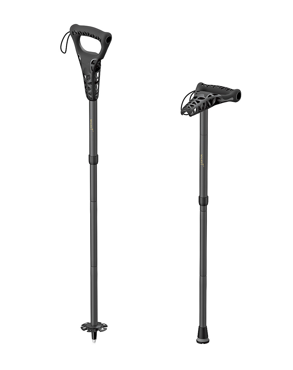 Portable walking stick，Non-slip Climber Stick，rest，2023 Red Dot Design Concept Award，