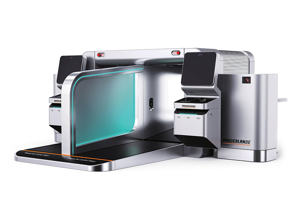 Vanderlande，Self-service baggage check，machinery equipment，2023 Red Dot Design Concept Award，