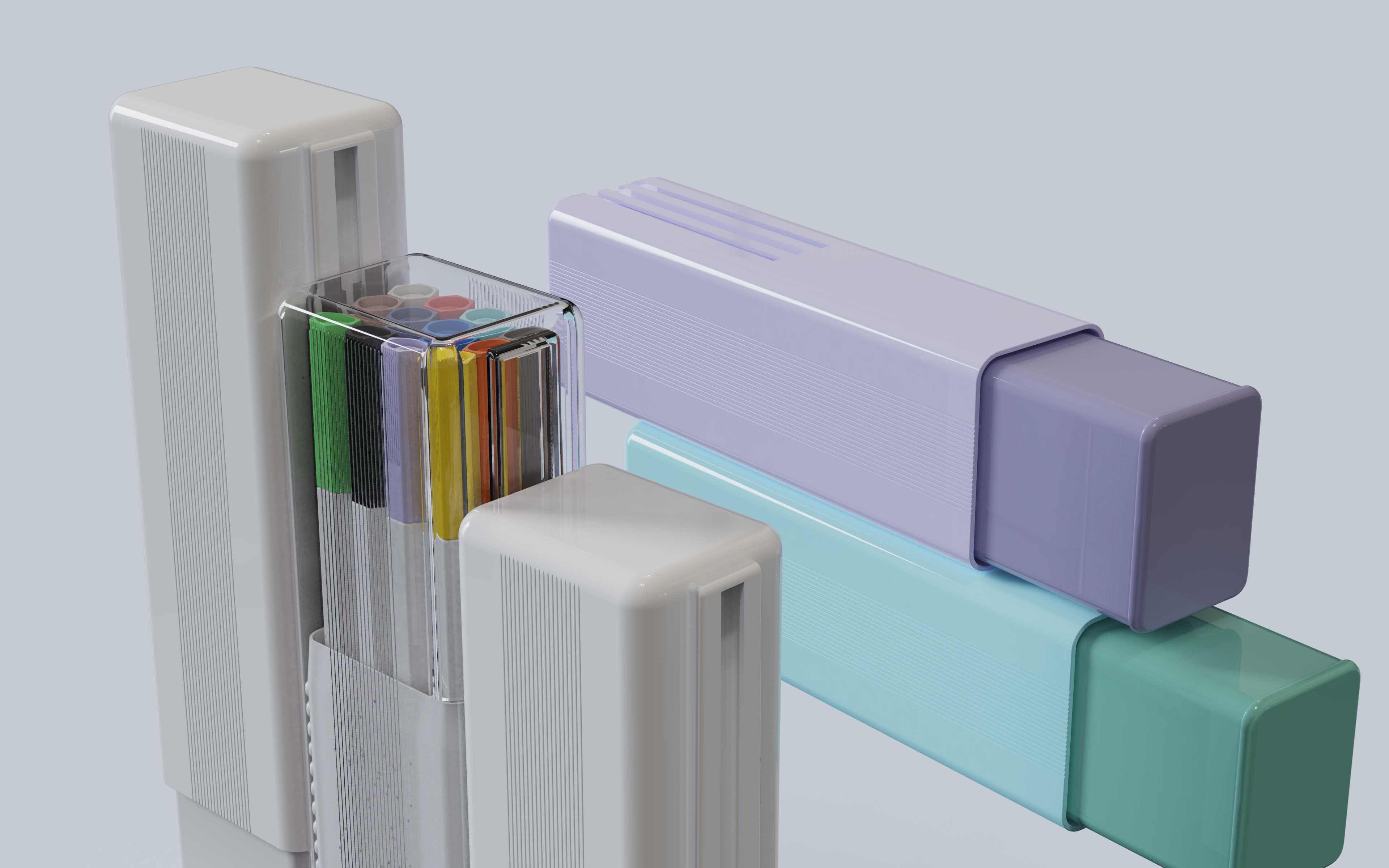 National style，marker pen，