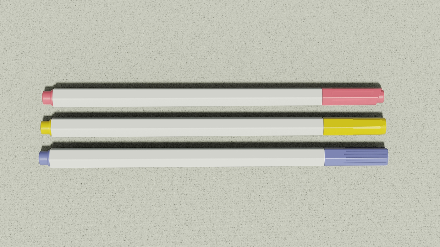 marker pen，