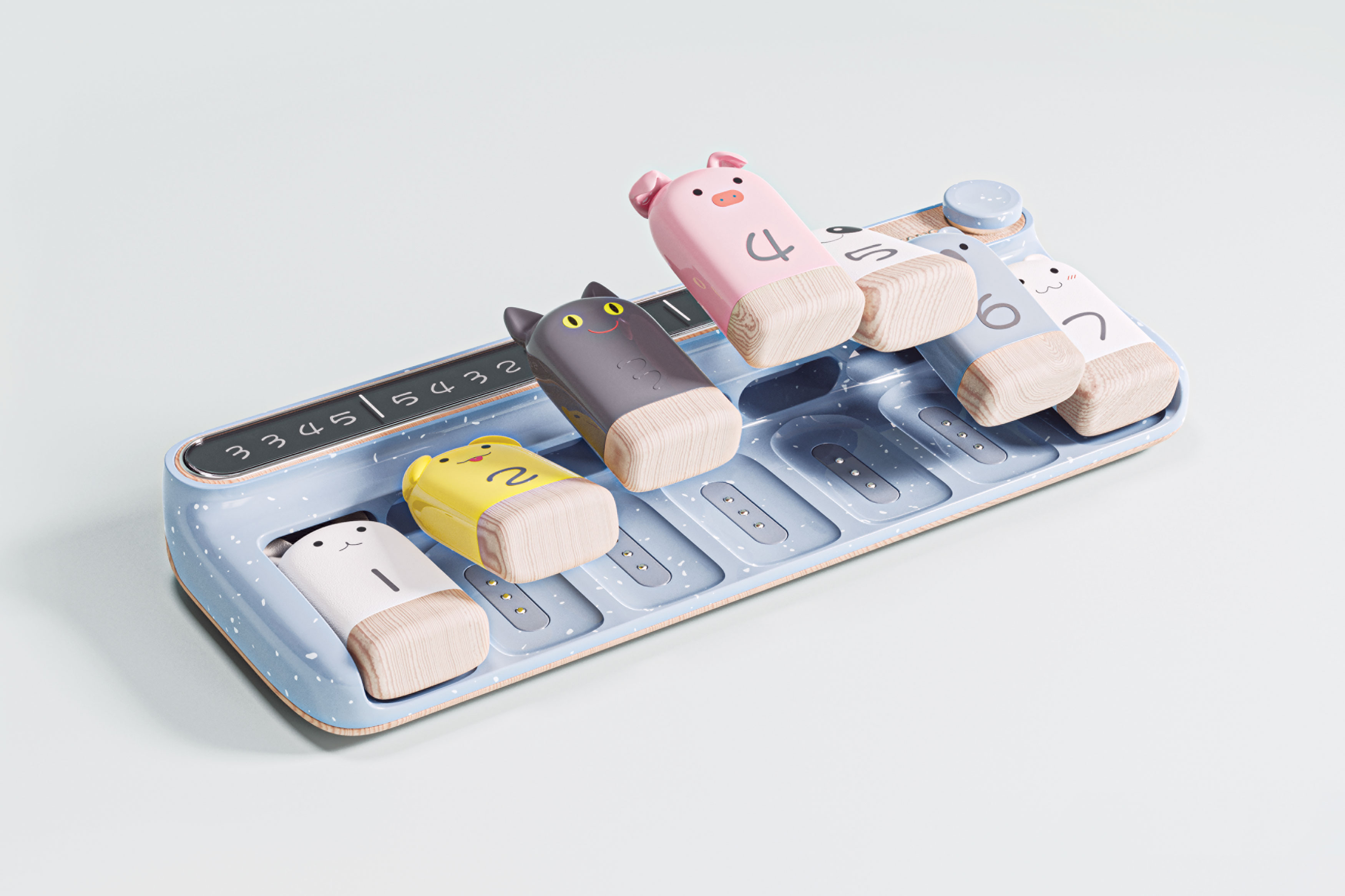 Domino Piano，Children's Toys，2023 Red Dot Design Concept Award，