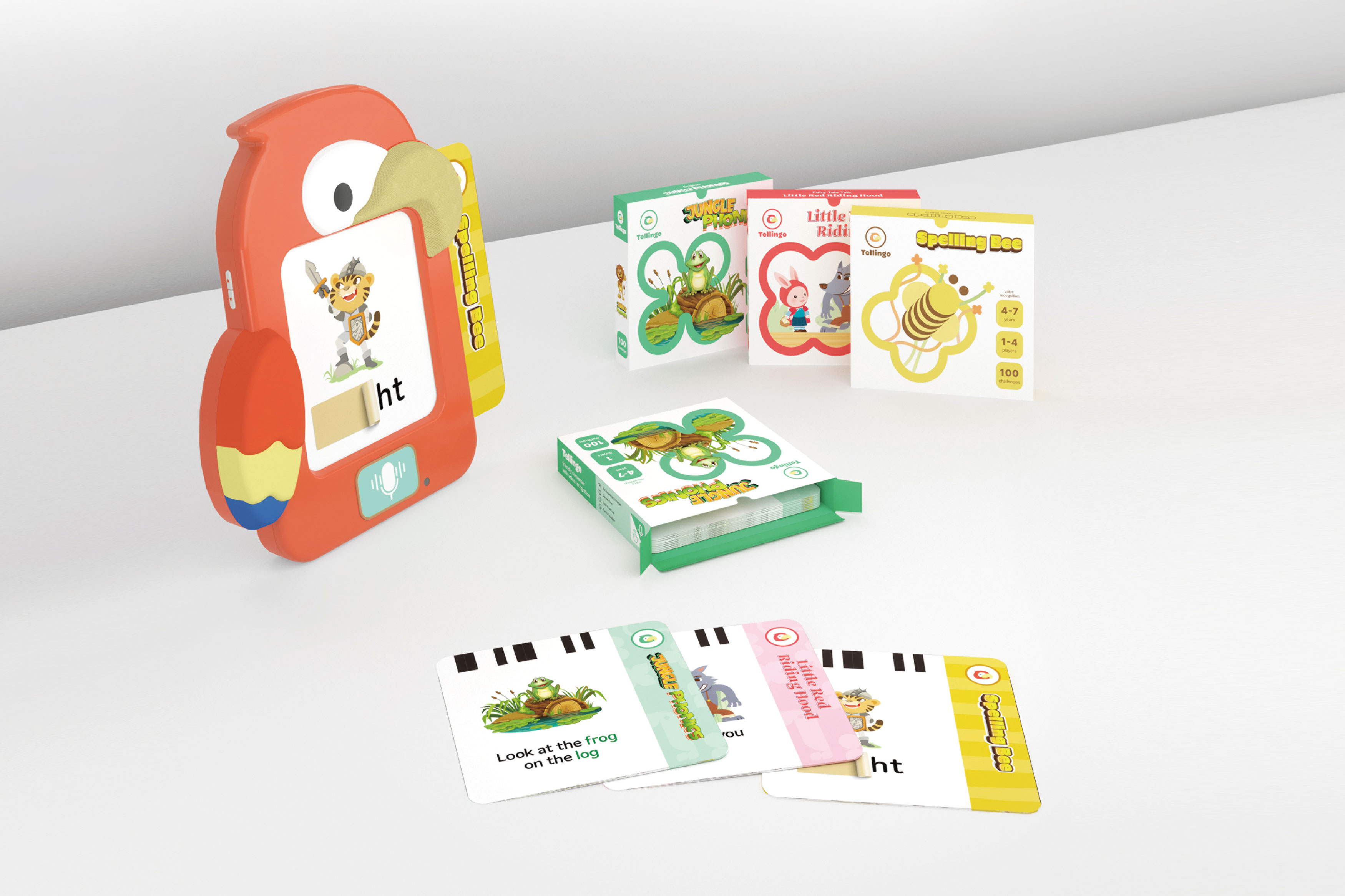 Tellingo，Children's language learning machine，2023 Red Dot Design Concept Award，
