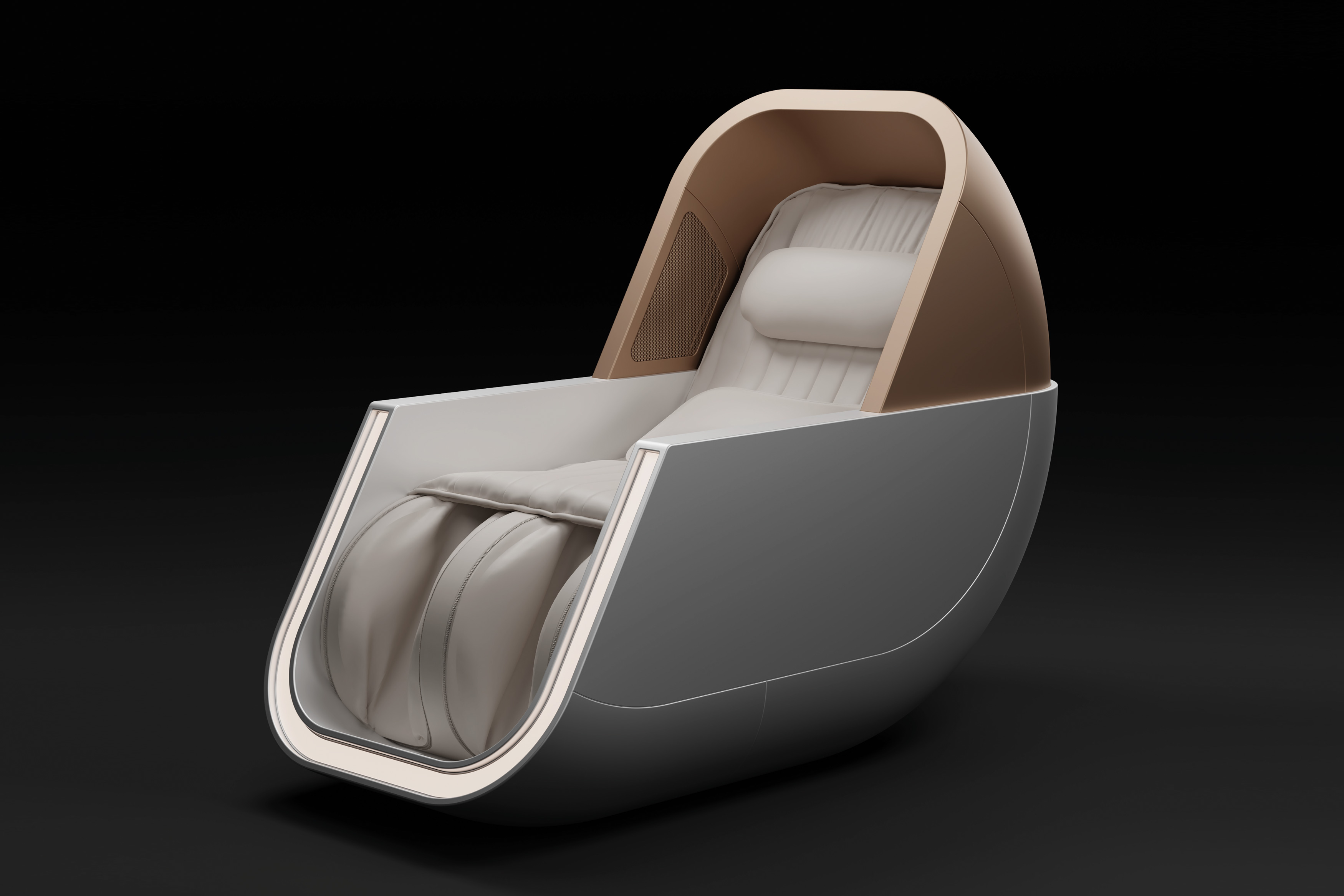 Cradle Massage Chair，Massage chair，2023 Red Dot Design Concept Award，