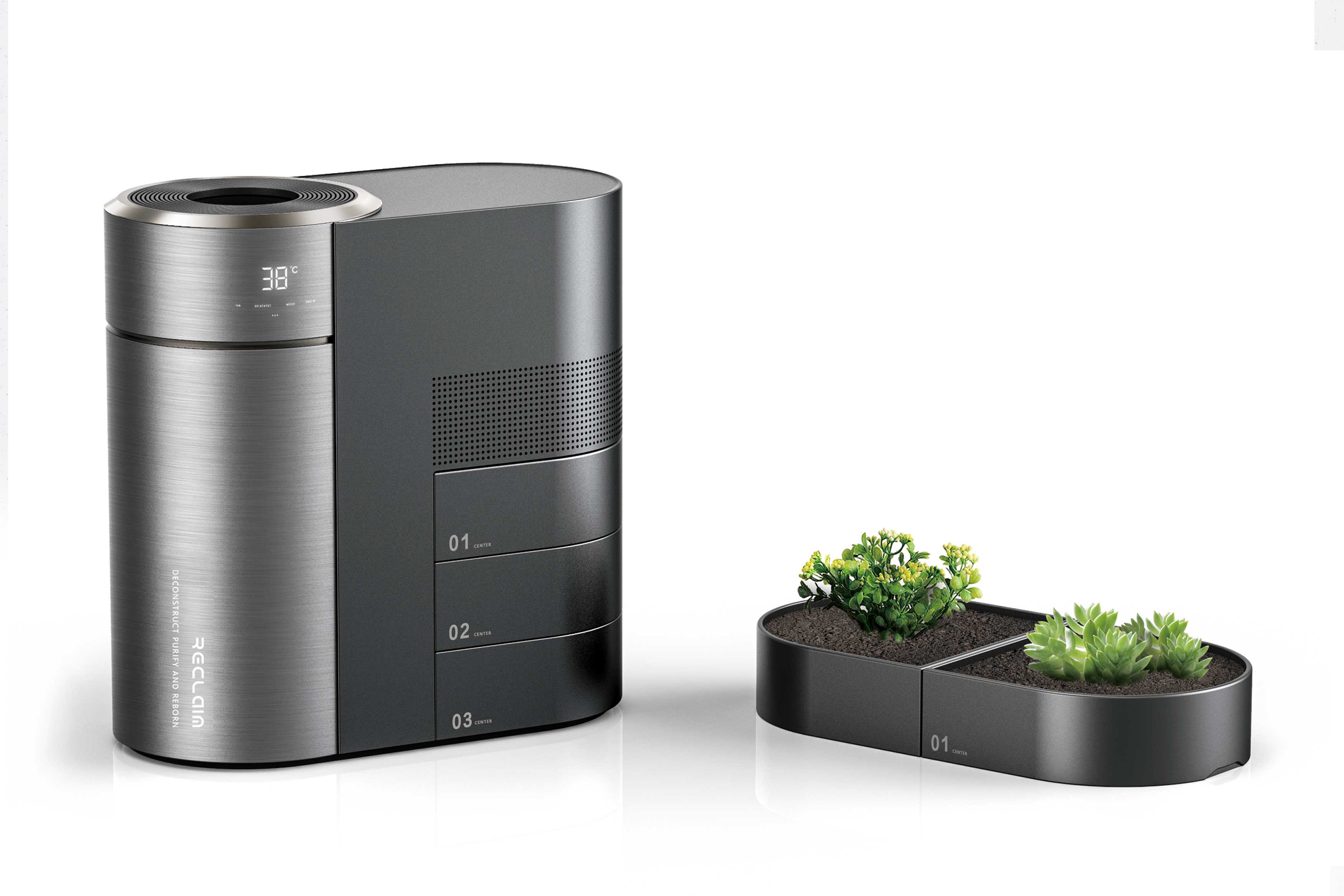 Food Waste Recycling，Food Waste Recycling Centre，2023 Red Dot Design Concept Award，