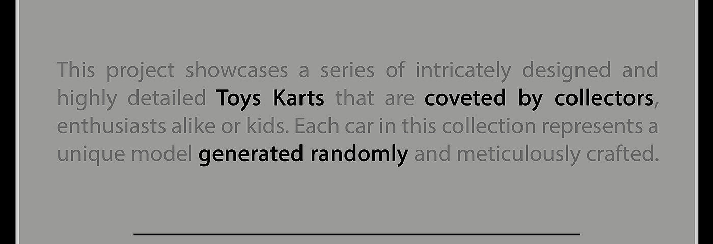 Toys，CyberKart，conceptual design，