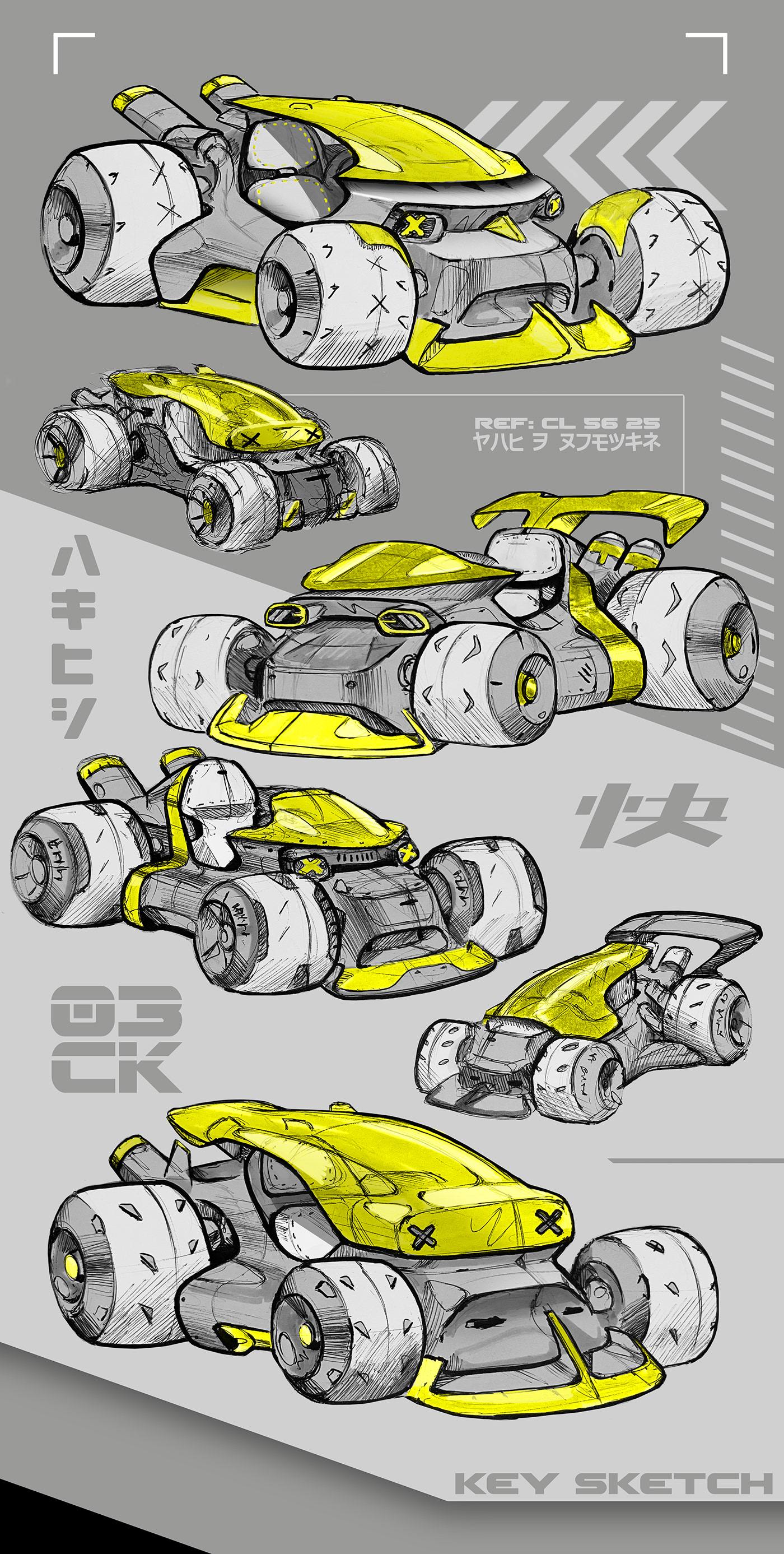 Toys，CyberKart，conceptual design，