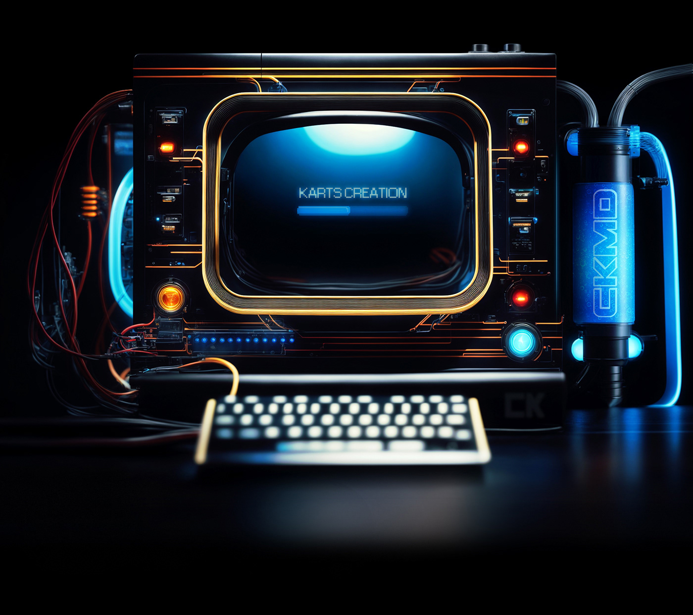 Toys，CyberKart，conceptual design，