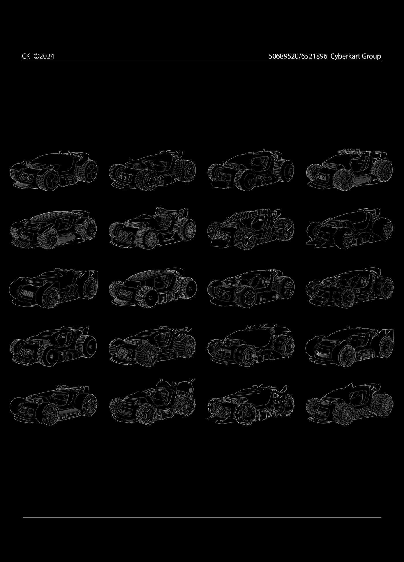 Toys，CyberKart，conceptual design，