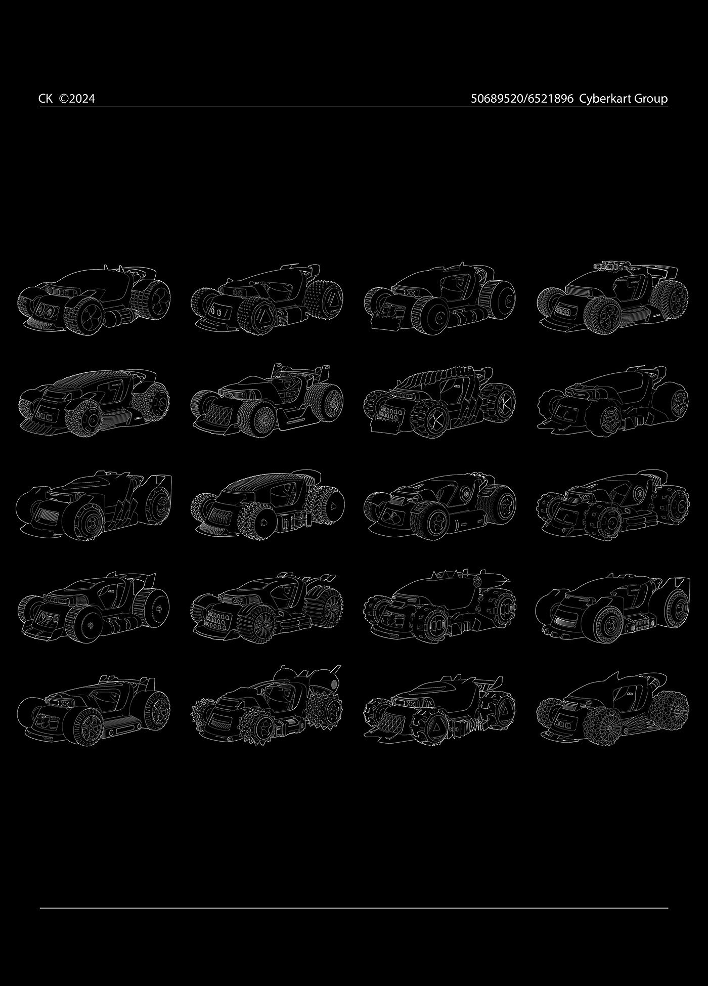 Toys，CyberKart，conceptual design，