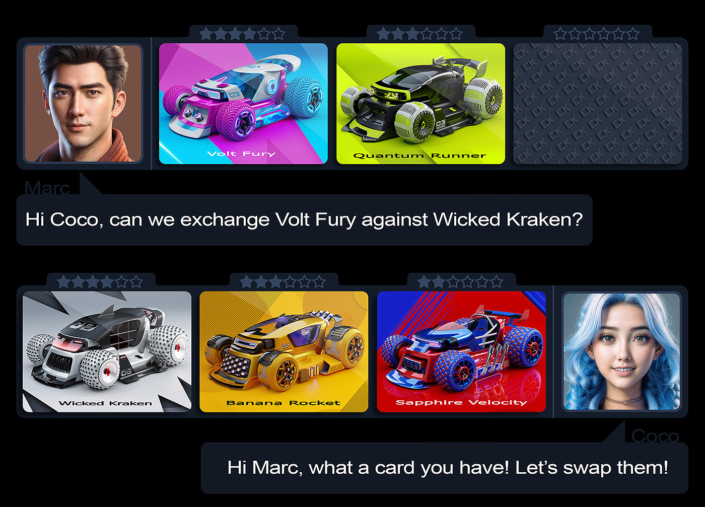 Toys，CyberKart，conceptual design，