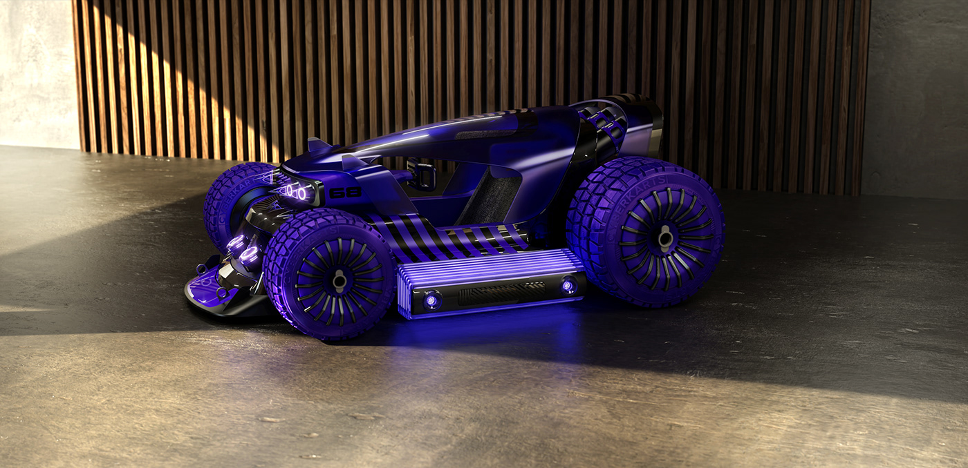 Toys，CyberKart，conceptual design，