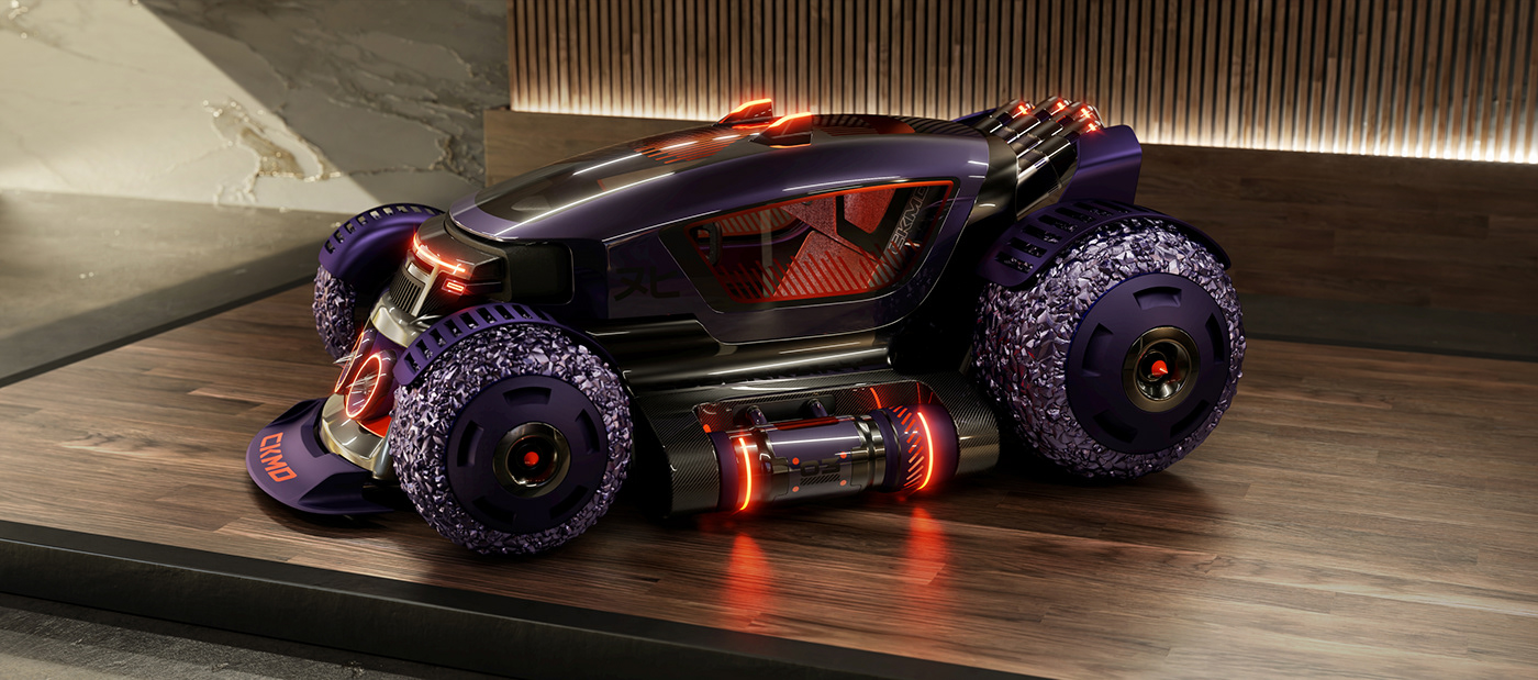 Toys，CyberKart，conceptual design，