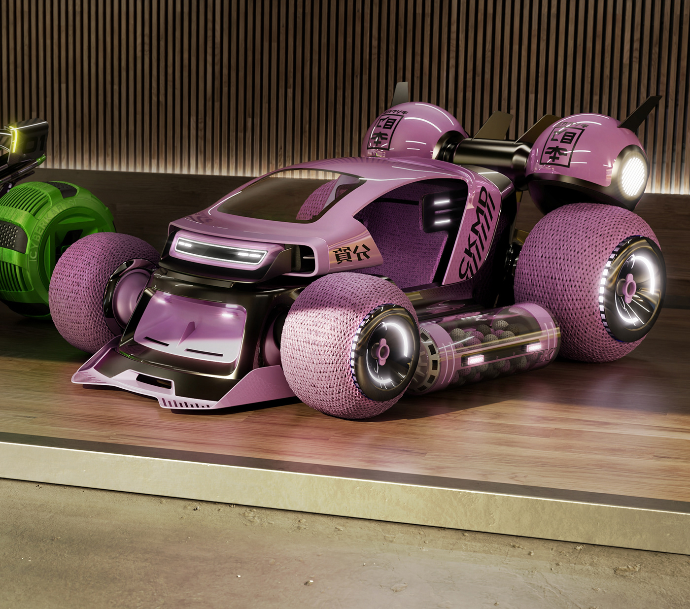 Toys，CyberKart，conceptual design，