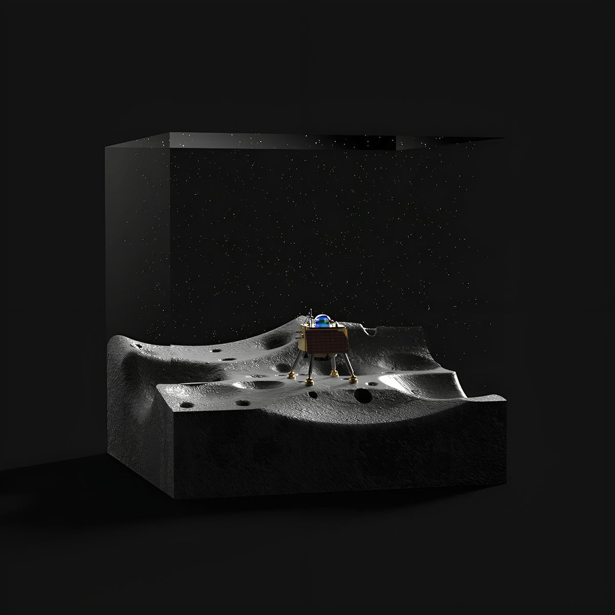 Analogy，lander，Model，rocket，