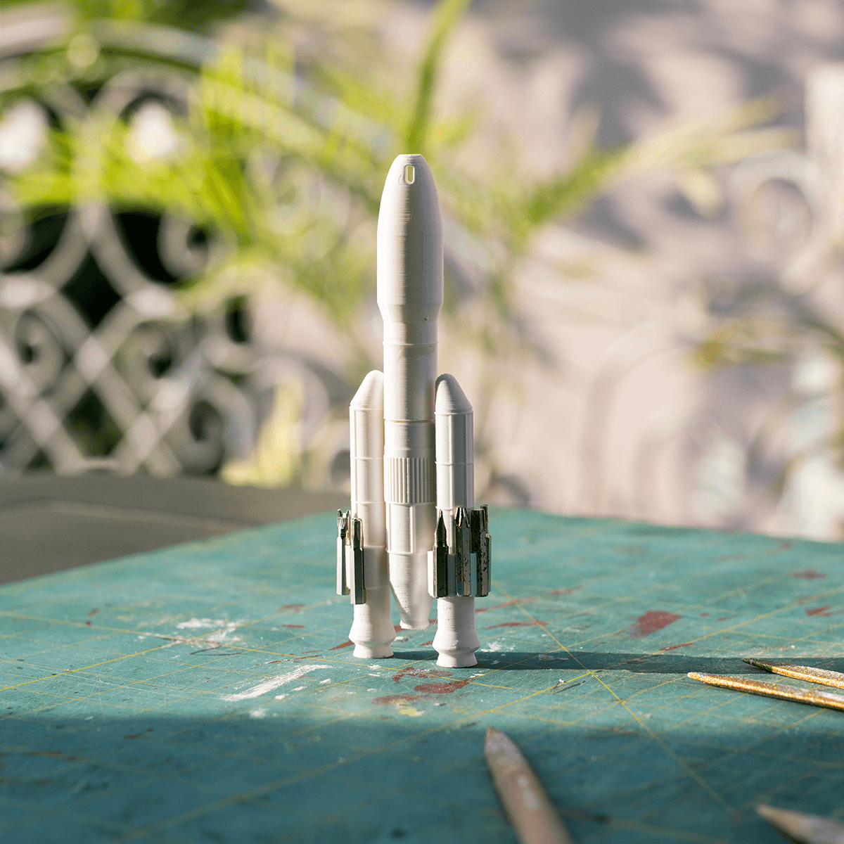 Analogy，lander，Model，rocket，