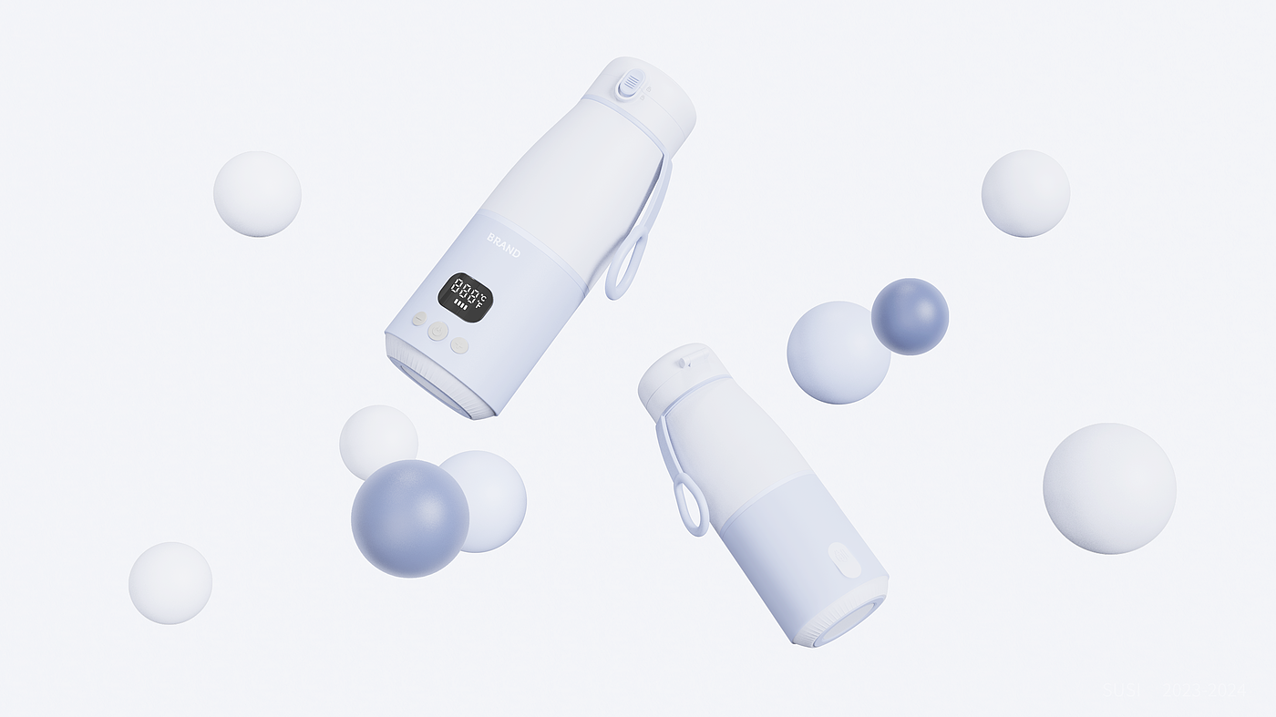 Mother and baby，industrial design，product design，Milk heater，milk warming device，