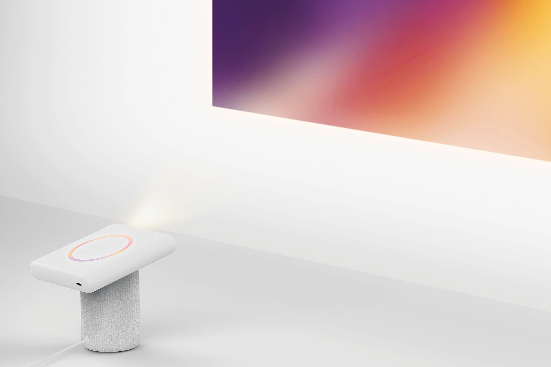 Moonstone，Portable，Laser projector，2023 Red Dot Design Concept Award，
