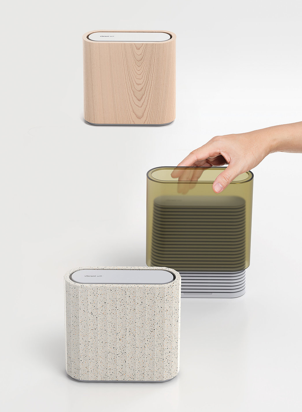 Vibrant，wifi，Router，sustainable，2023 Red Dot Design Concept Award，