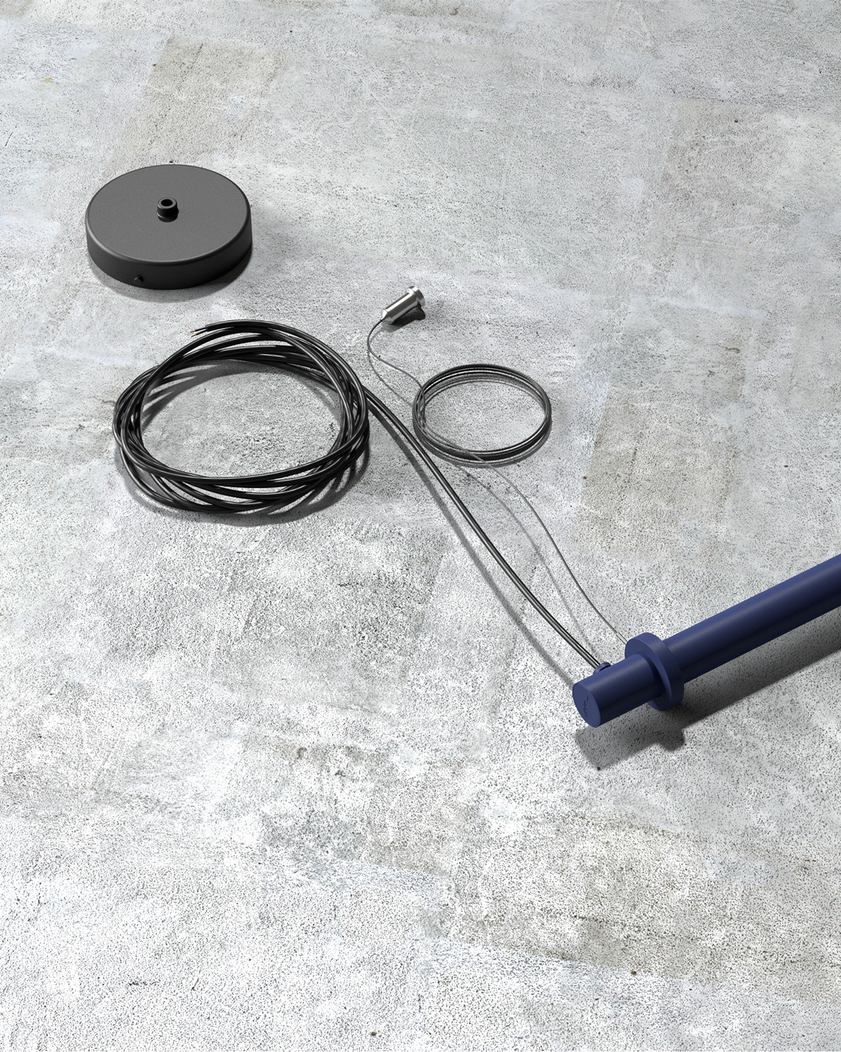 a chandelier，Recycled plastics，lamps and lanterns，Italy，Lamp design，industrial design，product design，Product rendering，