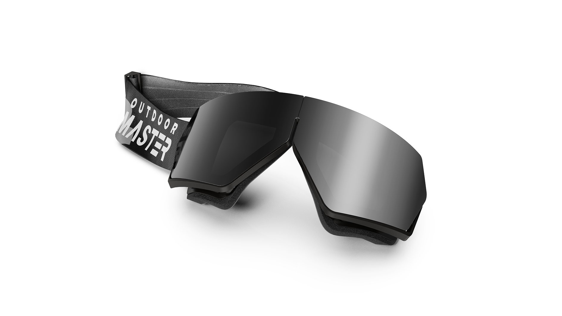 Snow mirror，folding style，outdoors，skiing，motion，