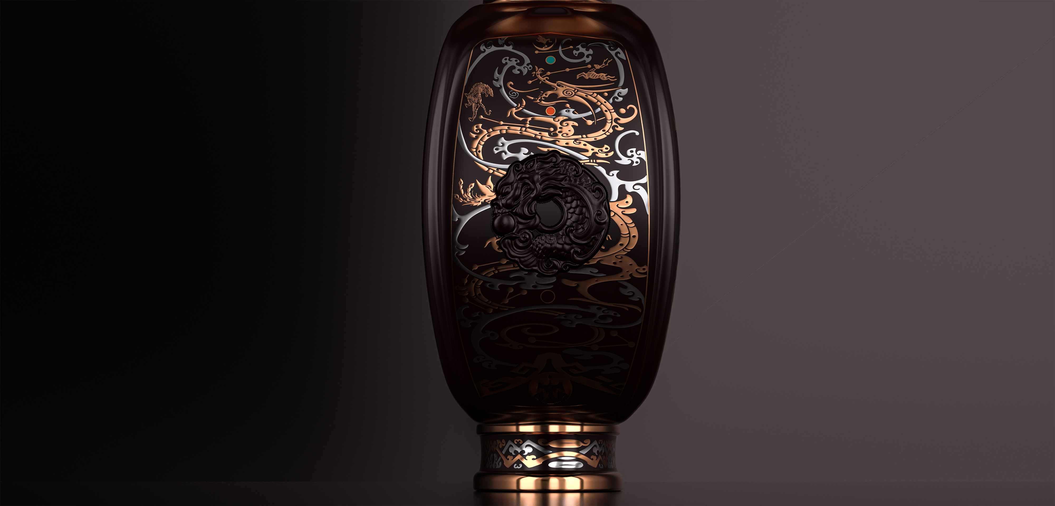 Brand design，Wine packaging，High-end sauce，Creative design，Bottle design，